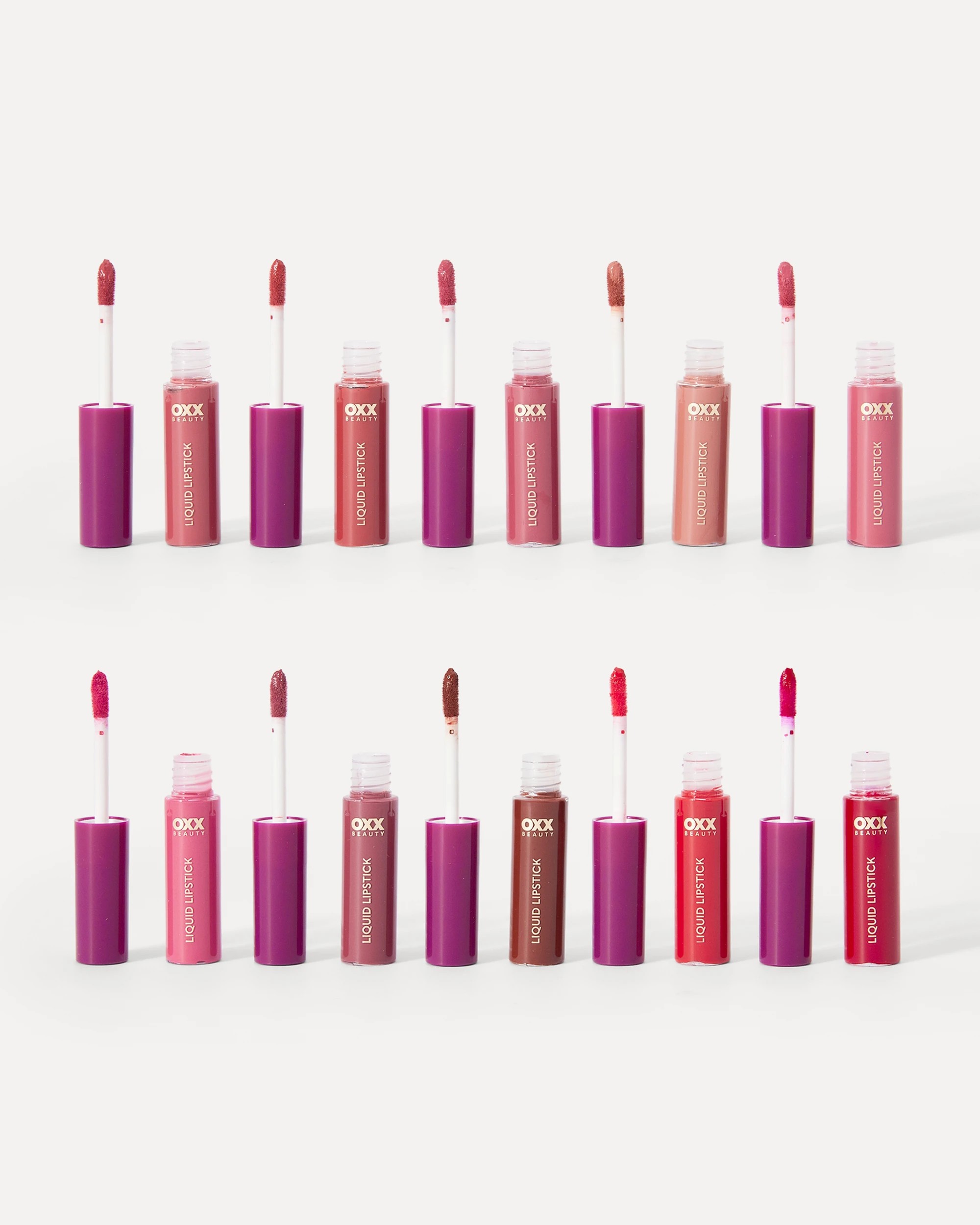 OXX Beauty 10 Piece Liquid Lipstick Set - Kmart