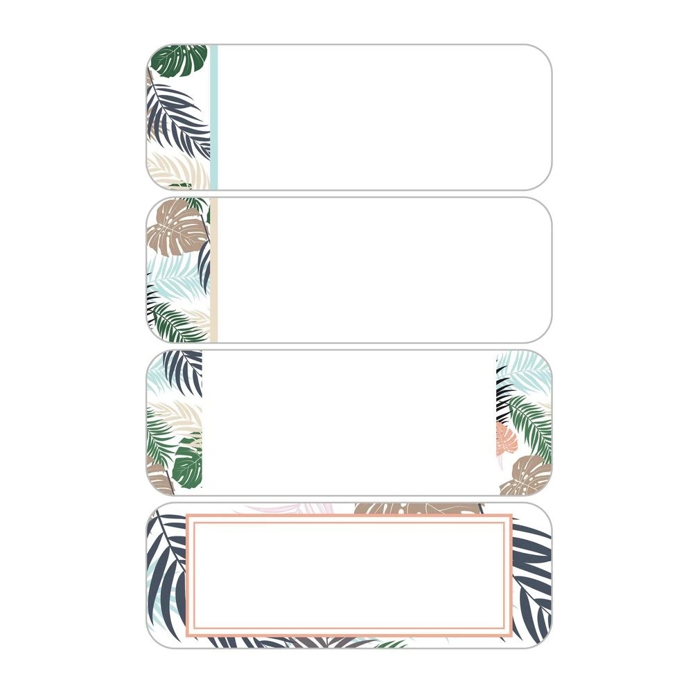 3 Avery 4UP Dry Erase Storage Labels Palm Trees 4 Sheets, 3 of 6