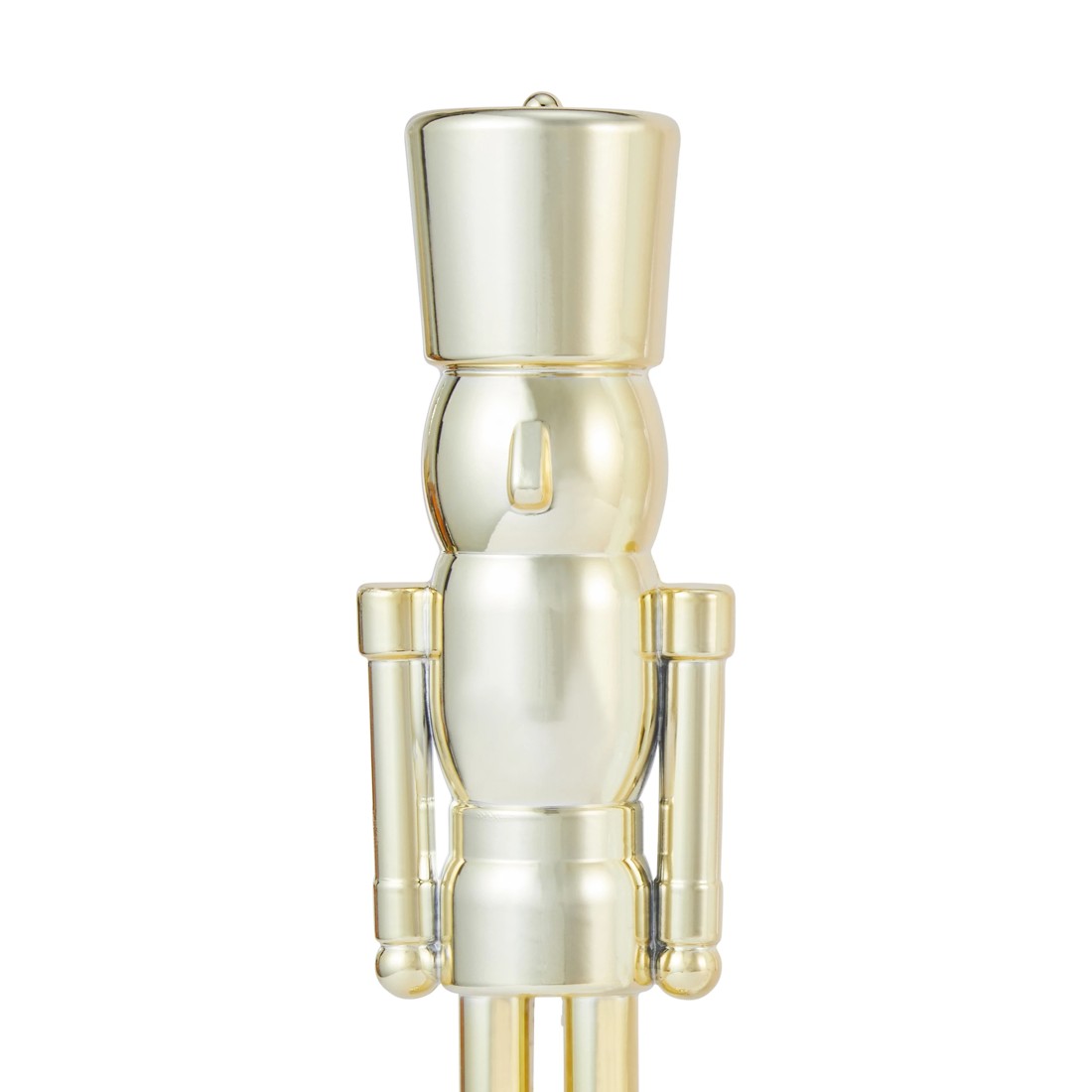 4 Metallic/Flocked/White Nutcracker - Assorted, 4 of 8