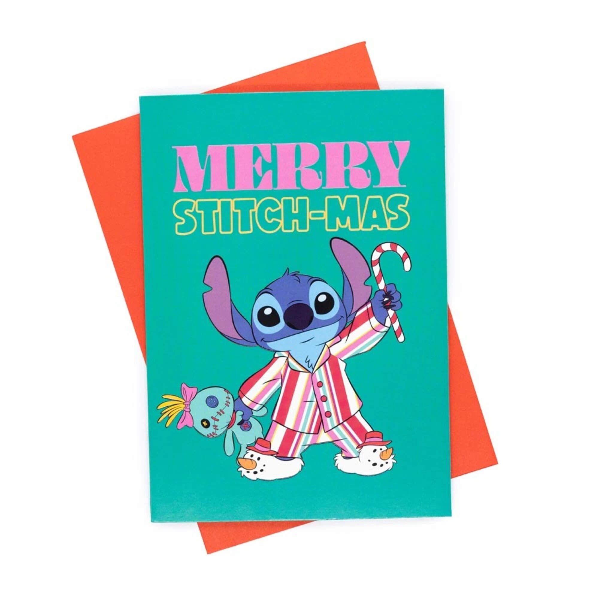 1 Disney - Lilo & Stitch - Stitchmas Christmas Greeting Card, 1 of 3