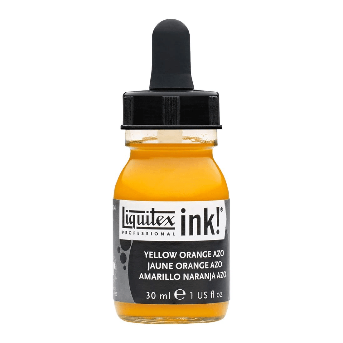 1 Liquitex Professional Ink 30mL Yellow Orange Azo, 1 of 2