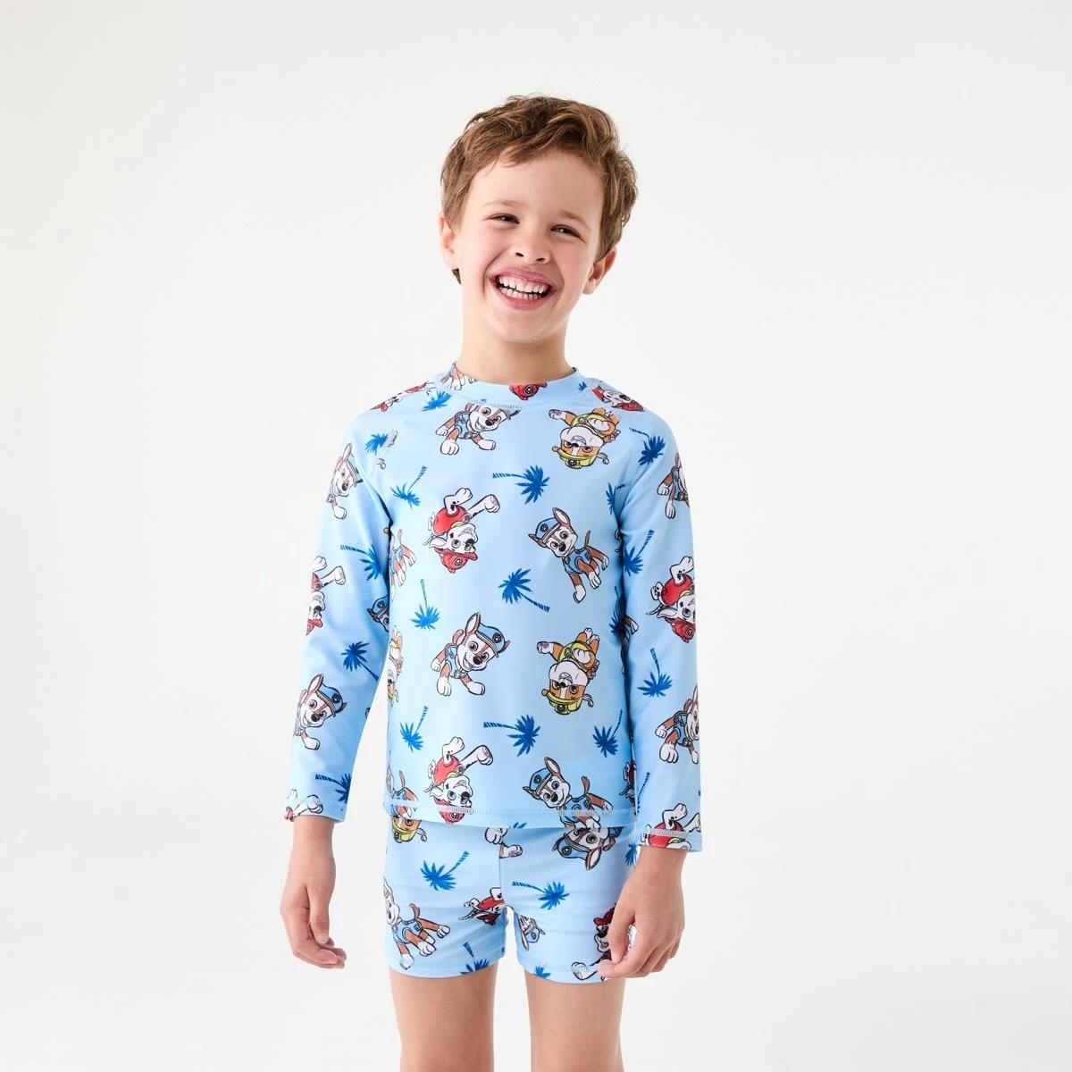 1 PAW Patrol License Long Sleeve Swim Set PAWPATROL, 1 of 6