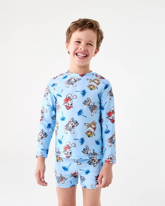PAW Patrol License Long Sleeve Swim Set