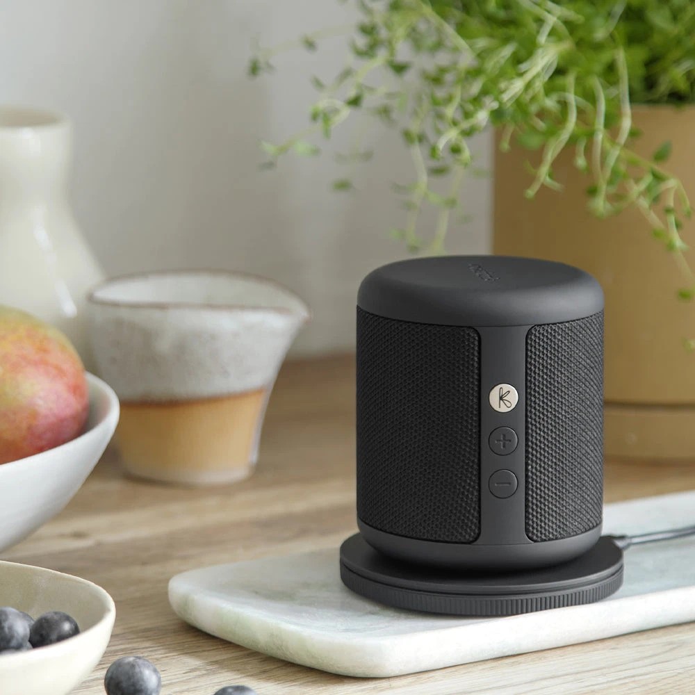 3 Kreafunk Karl Bluetooth Speaker - Black, 3 of 4