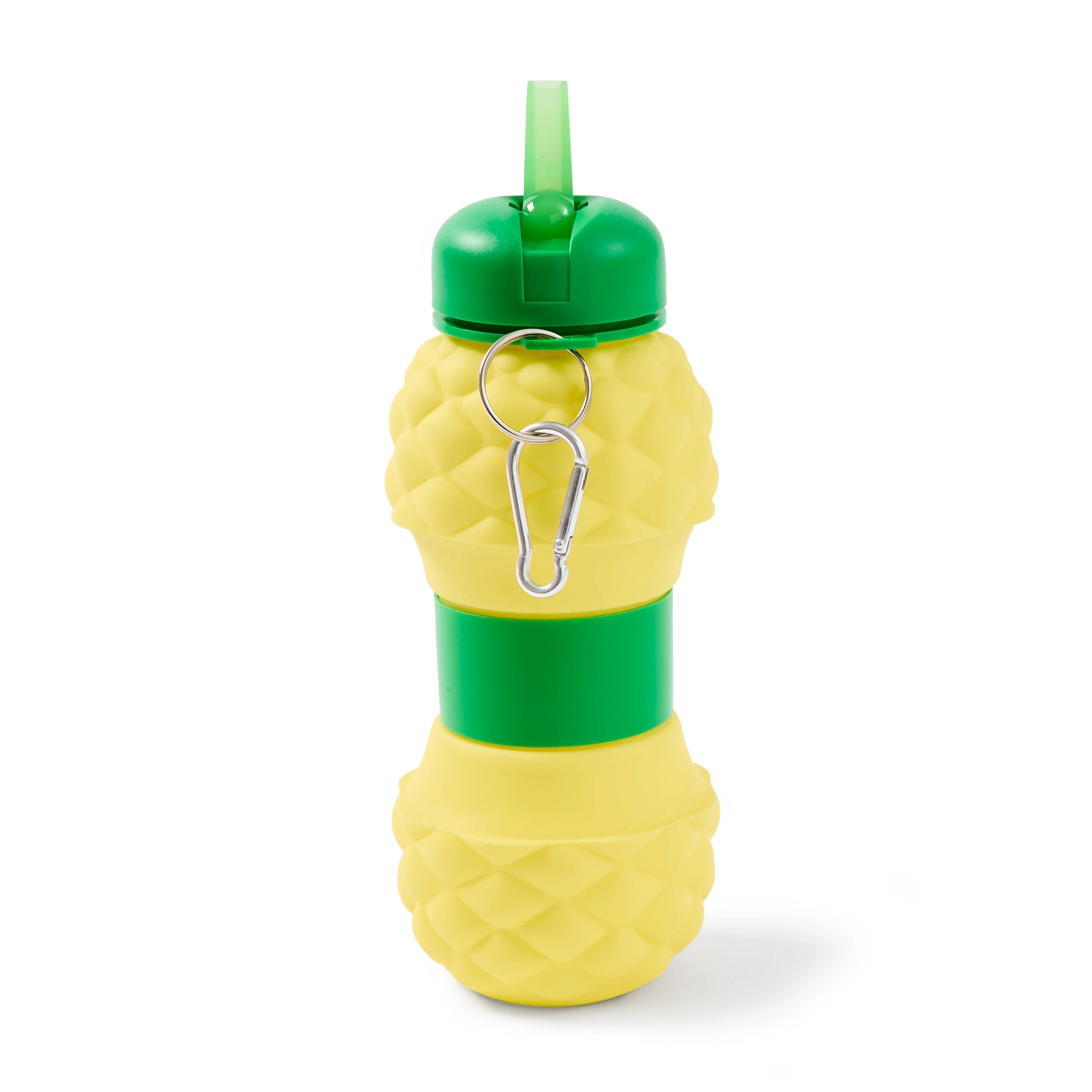 4 Pop-Up Collapsible Drink Bottle - Pineapple, 4 of 10