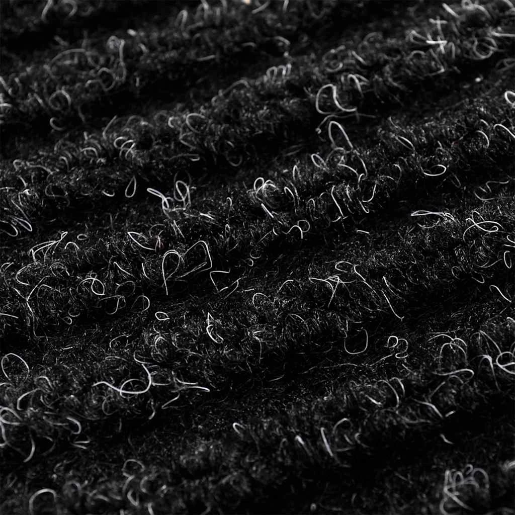 6 Vidaxl Door Mat - Black, 6 of 6