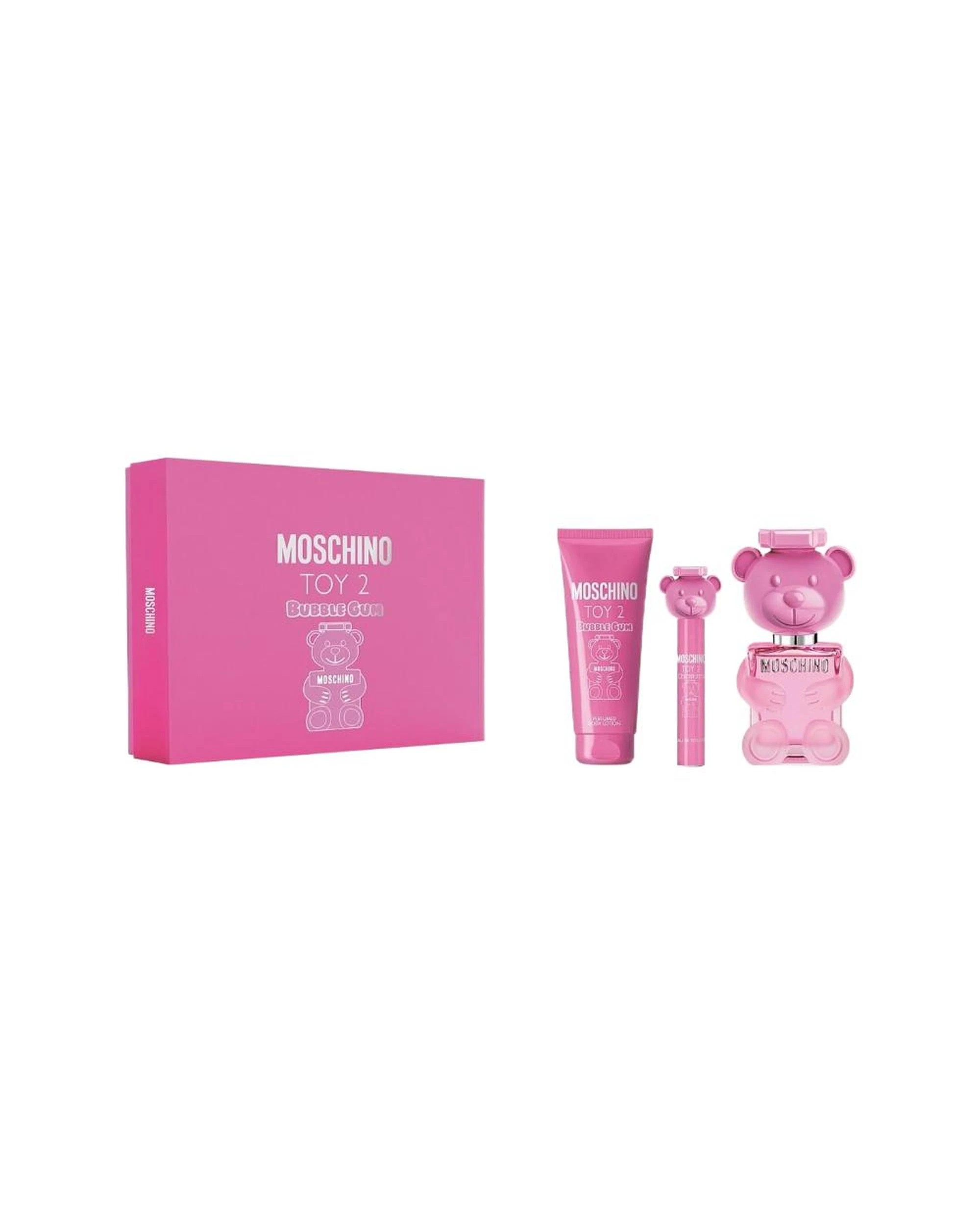 1 Moschino Toy 2 Bubble Gum 3 Piece 100ml Eau de Toilette, 1 of 1