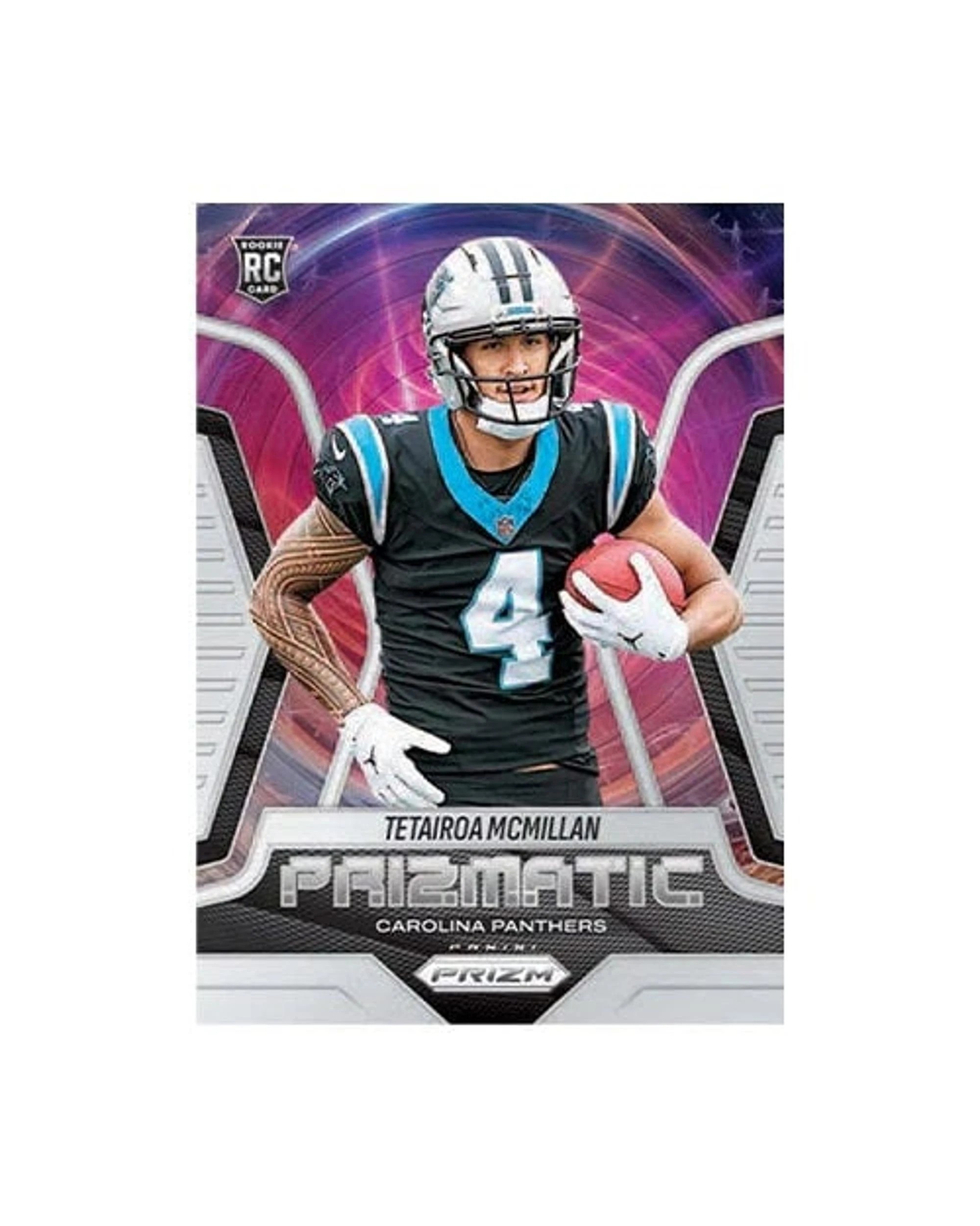 4 Panini 2025 NFL Prizm Football Retail Pack, 4 of 5