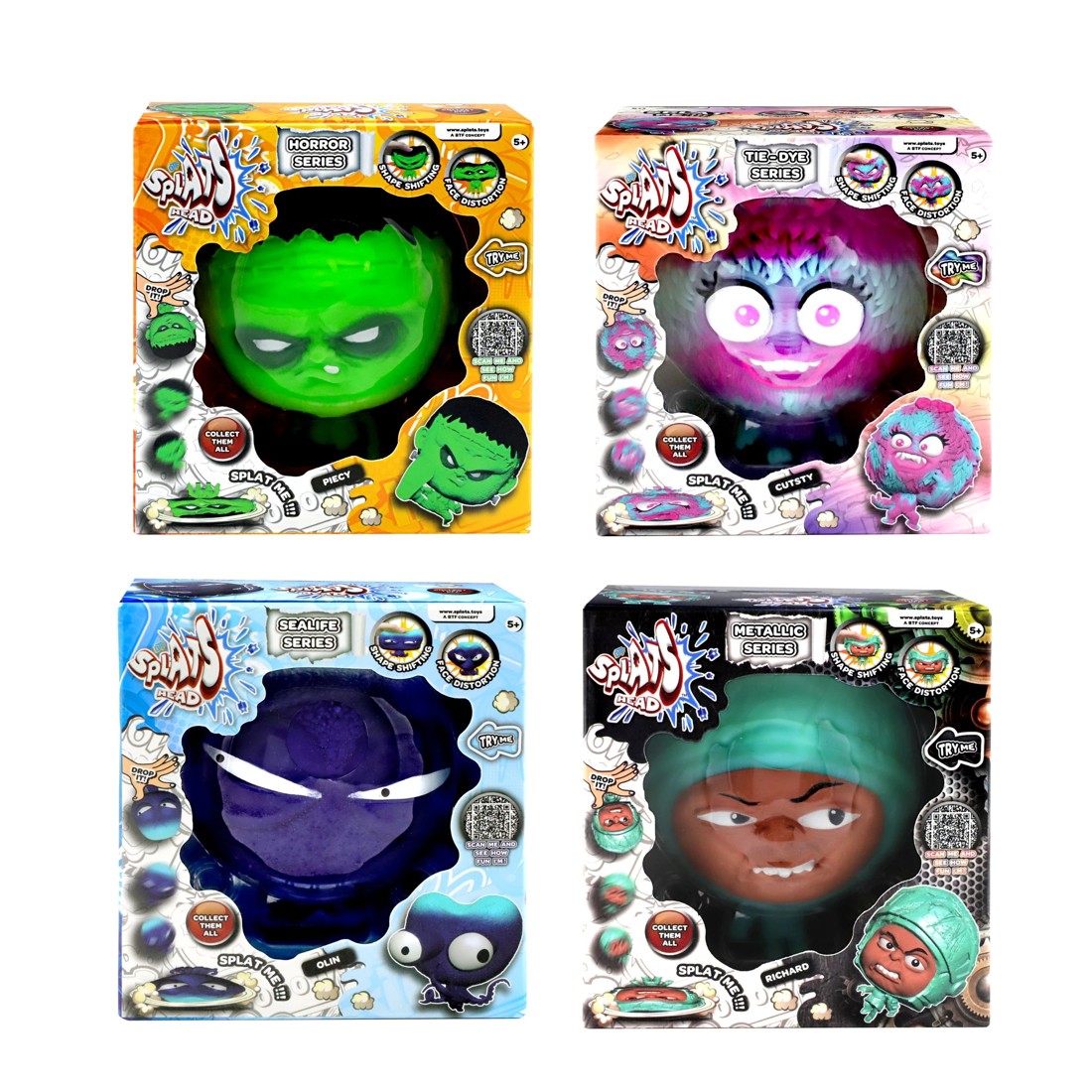 1 Splats Head Toy - Assorted, 1 of 3