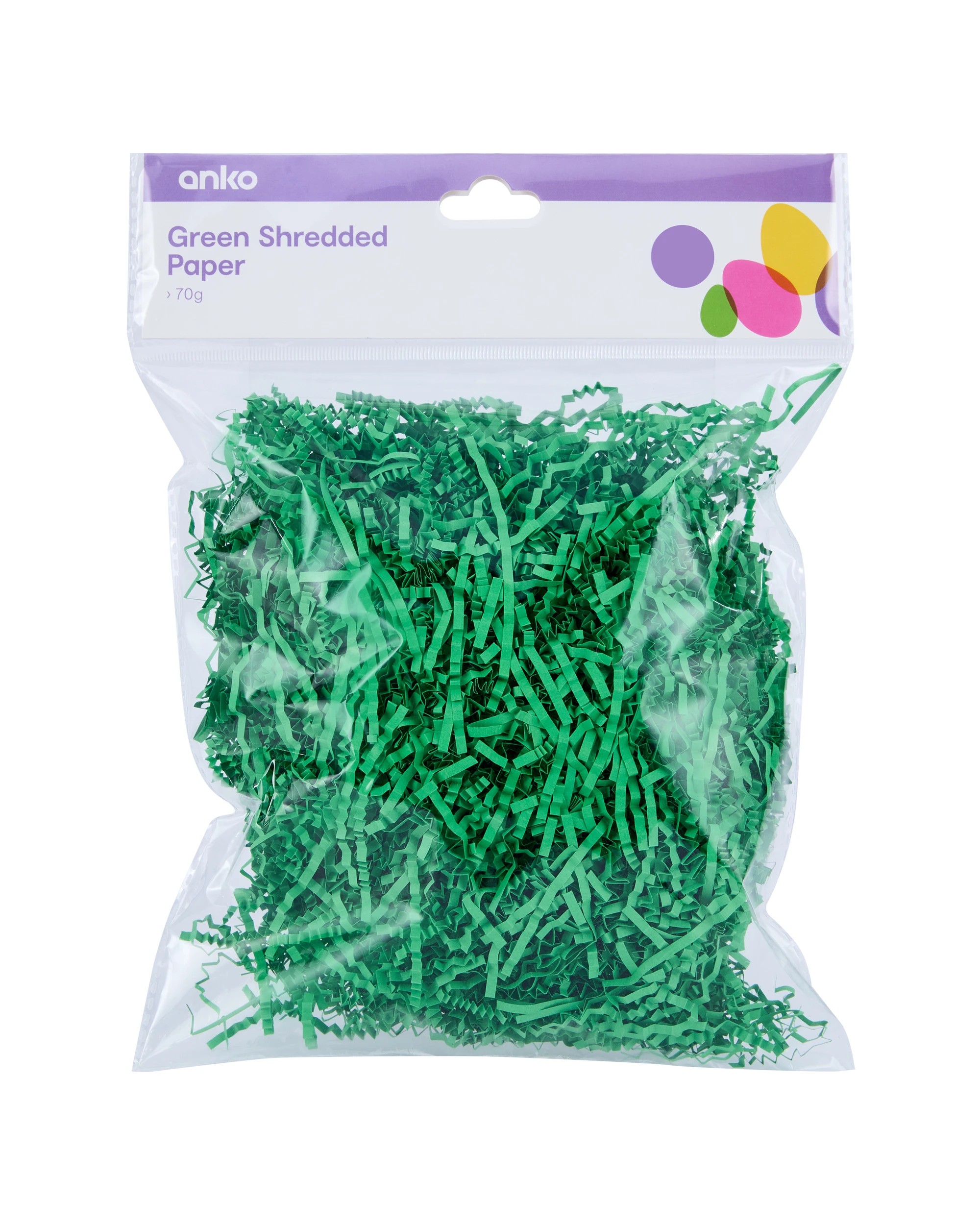 3 Shredded Paper - Green, 3 of 3