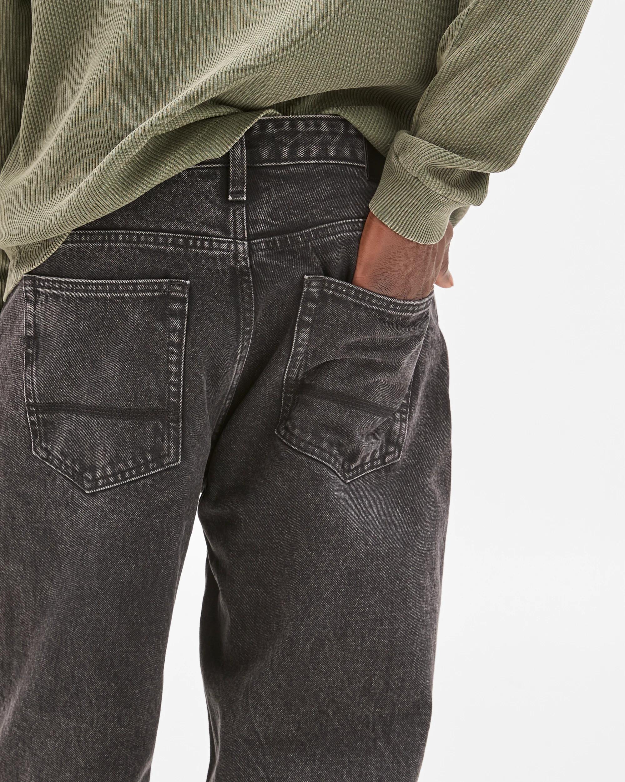 5 Commons Loose Fit Denim Jeans BLACK ASH, 5 of 6