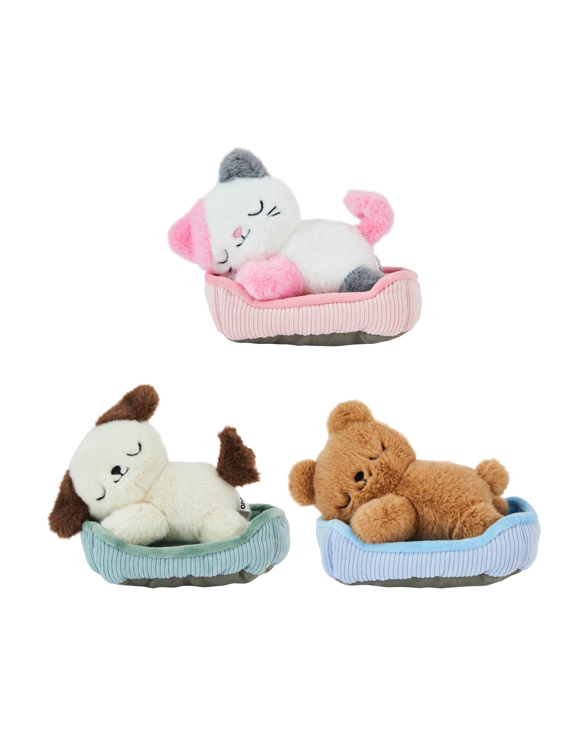 1 Mini Sleeping Plush Toy - Assorted, 1 of 3