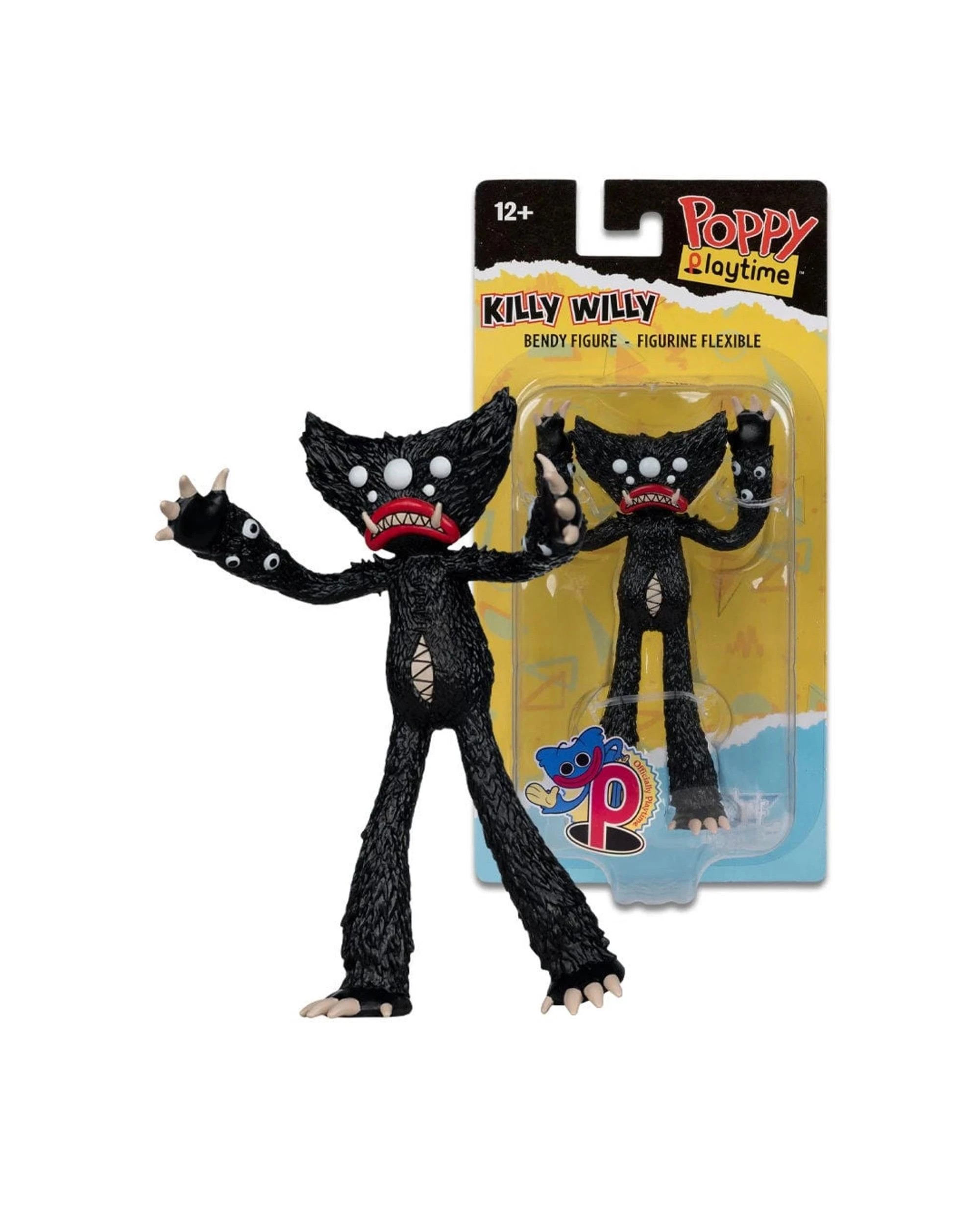 1 Poppy Playtime Killy Willy 4.5 inch Bendable Figure, 1 of 3