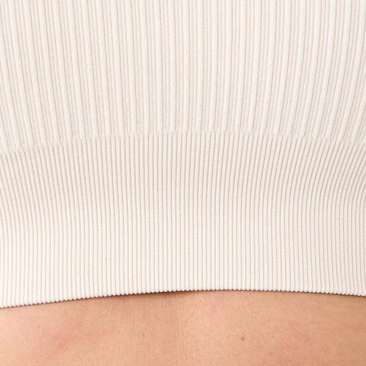 8 Sports Medium Support Seamfree Crop Top CLOUD BEIGE, 8 of 8