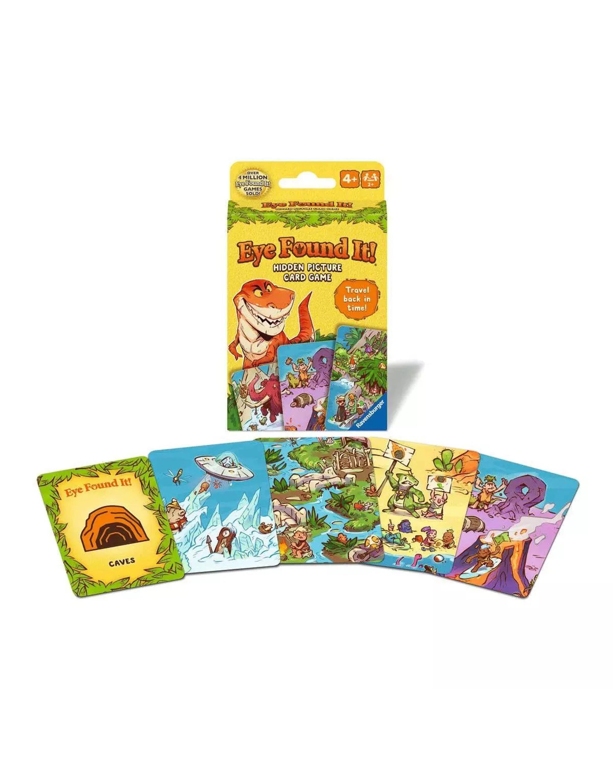 2 Ravensburger Dinosaur Eye Found It Hidden Picture Card Game, 2 of 3
