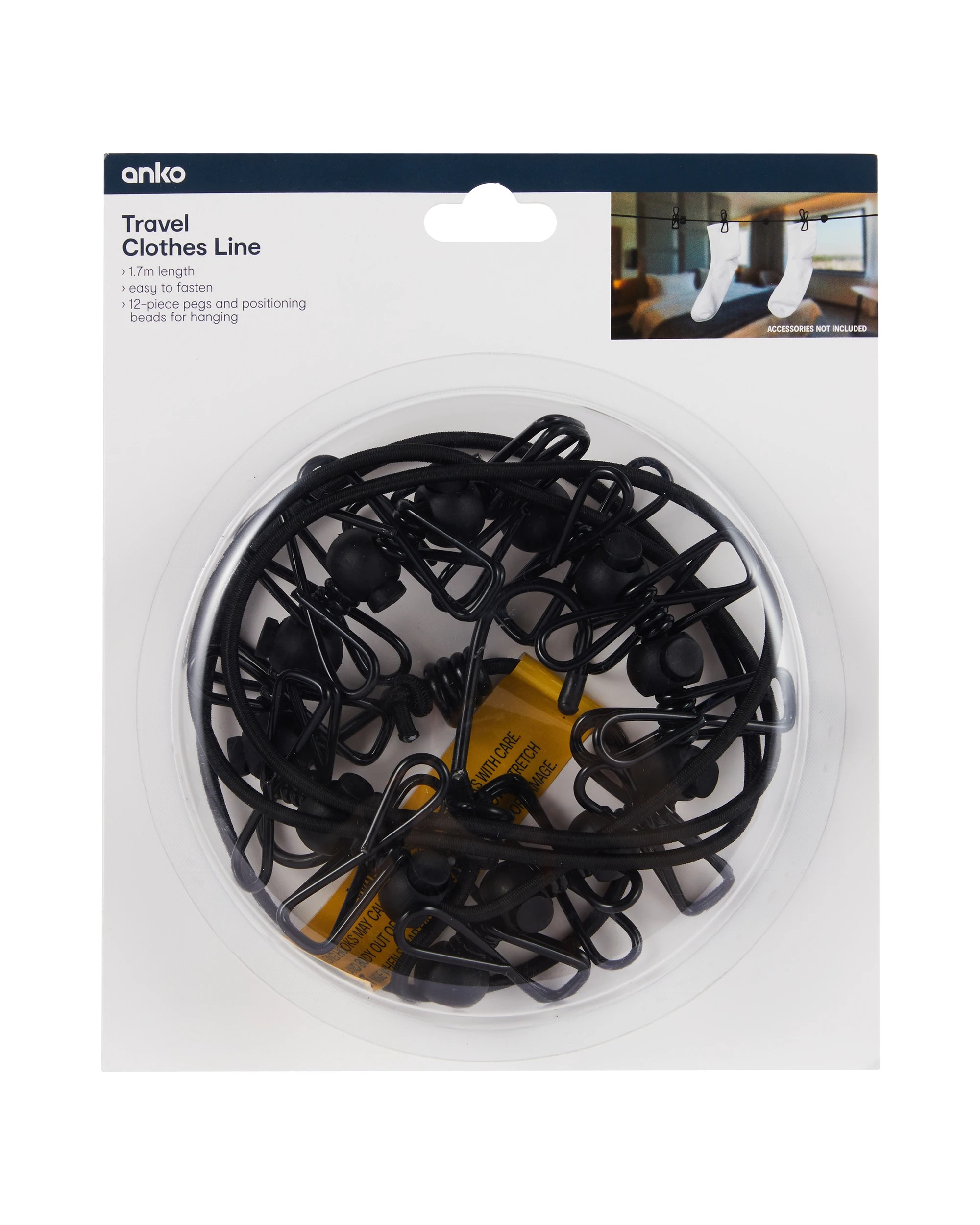 6 Travel Clothes Line, 6 of 7