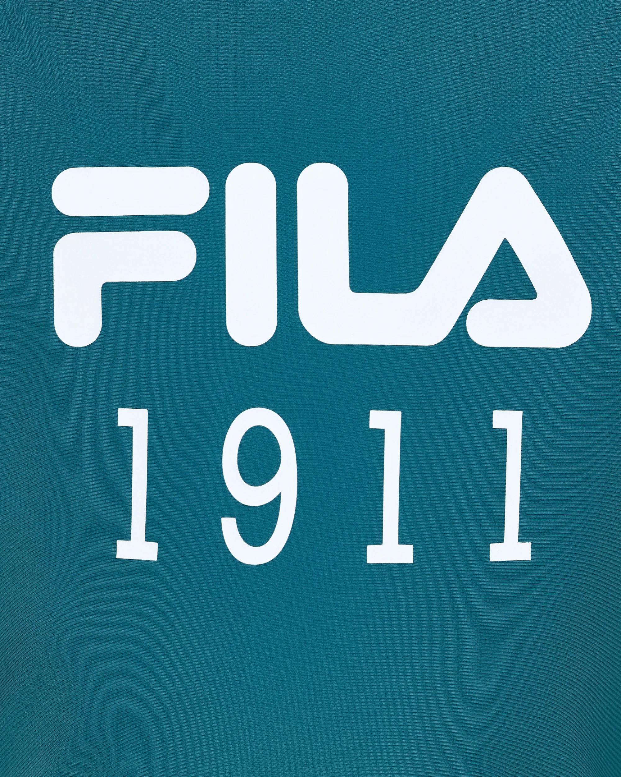 4 Adam Short Sleeve Rash Vest - Fila GREEN, 4 of 6