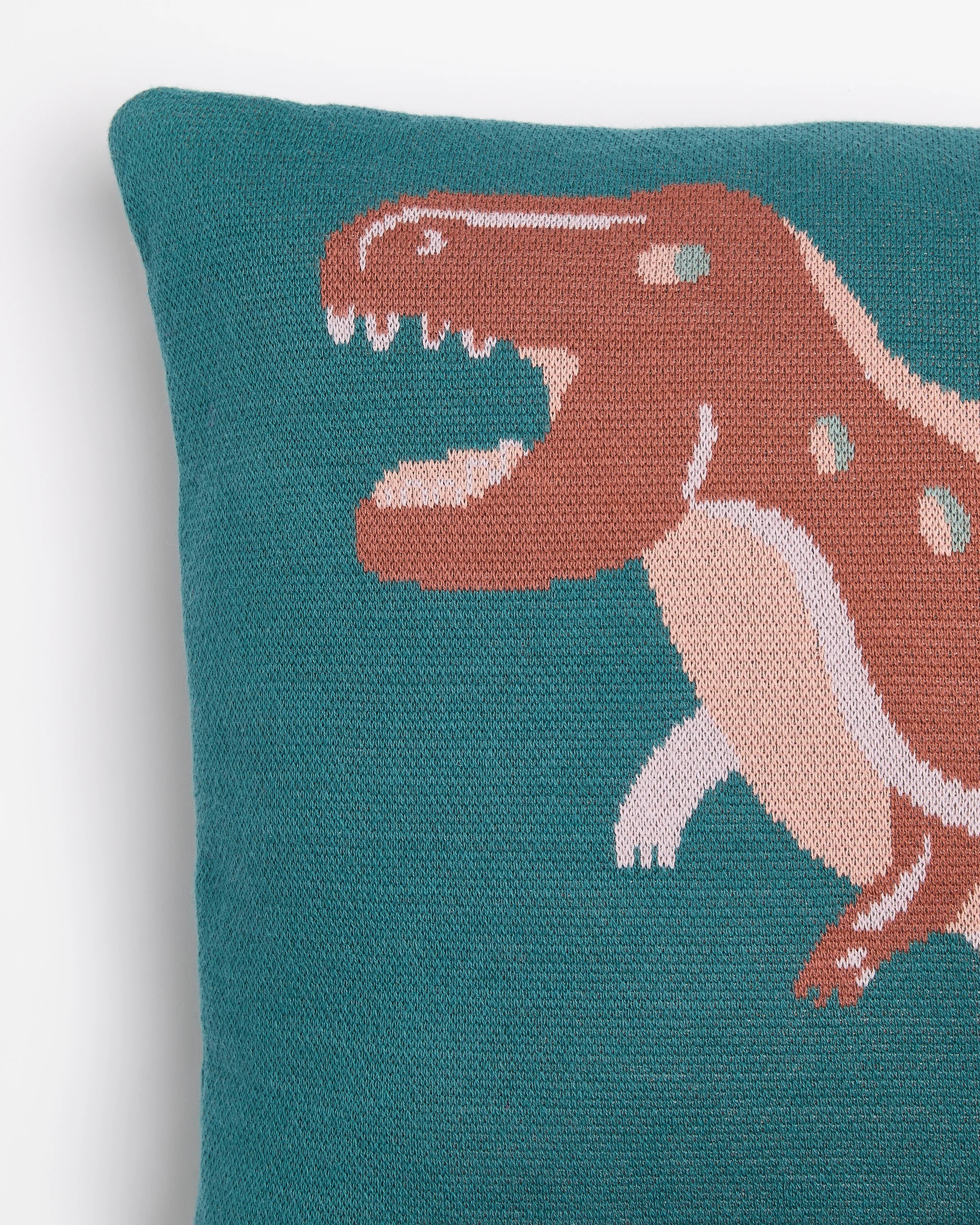 2 Target Xavier Dinosaur Cushion - Green, 2 of 2