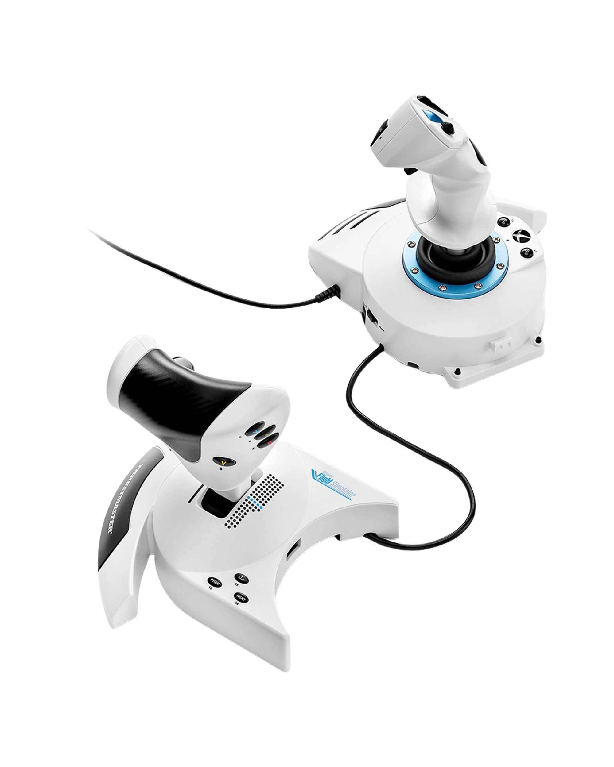 2 THRUSTMASTER T.Flight Hotas One Microsoft Flight Simulator Edition - White, 2 of 3