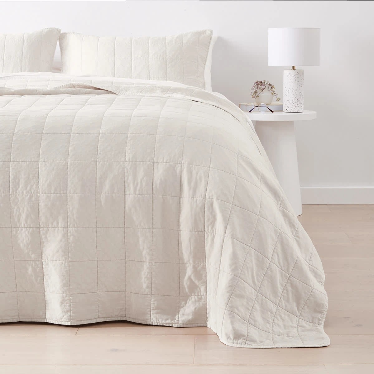 1 Hayden Coverlet Set - Queen/King Bed, Sand, 1 of 8