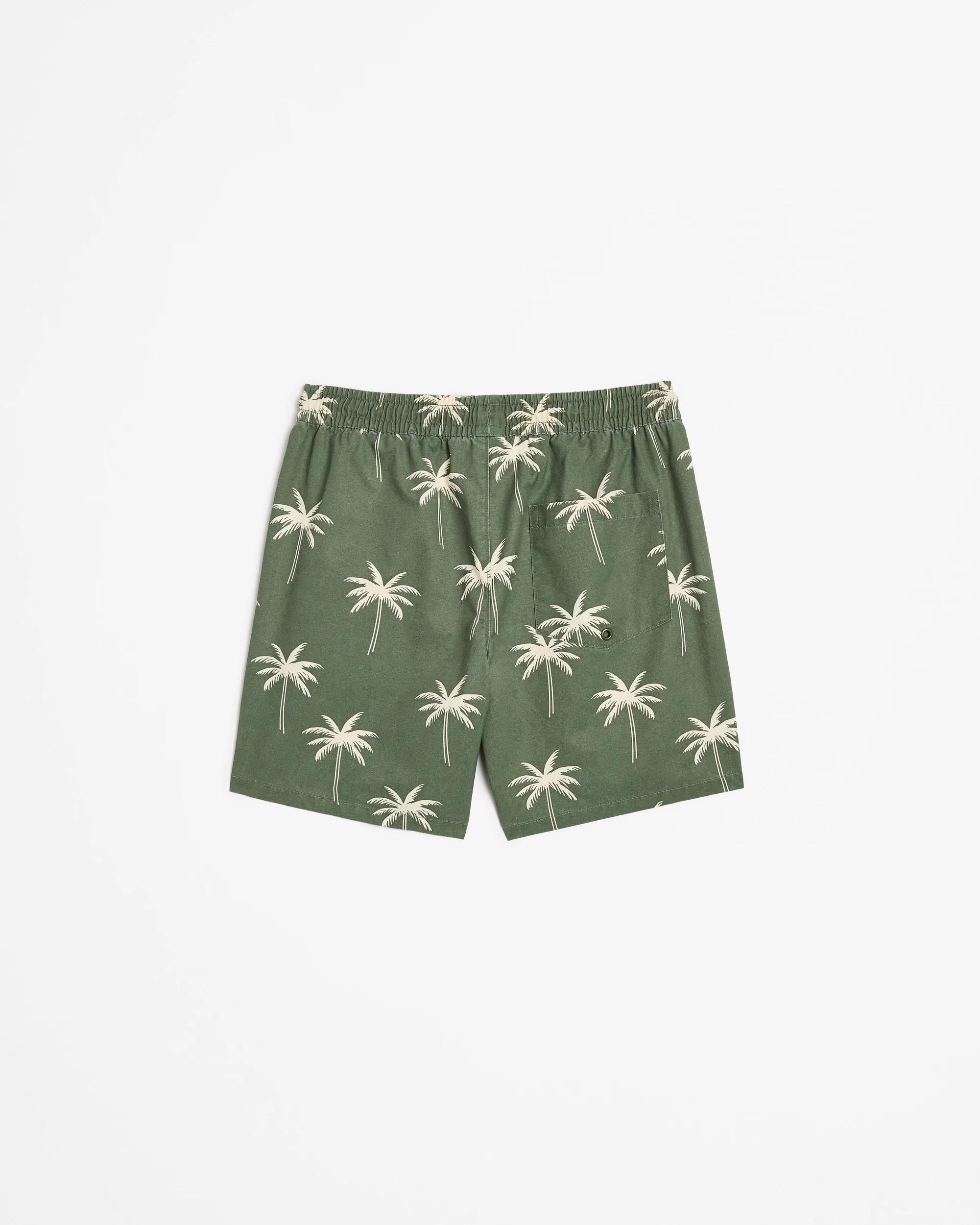 3 Target Swim Boardshorts KHAKI PALM, 3 of 3