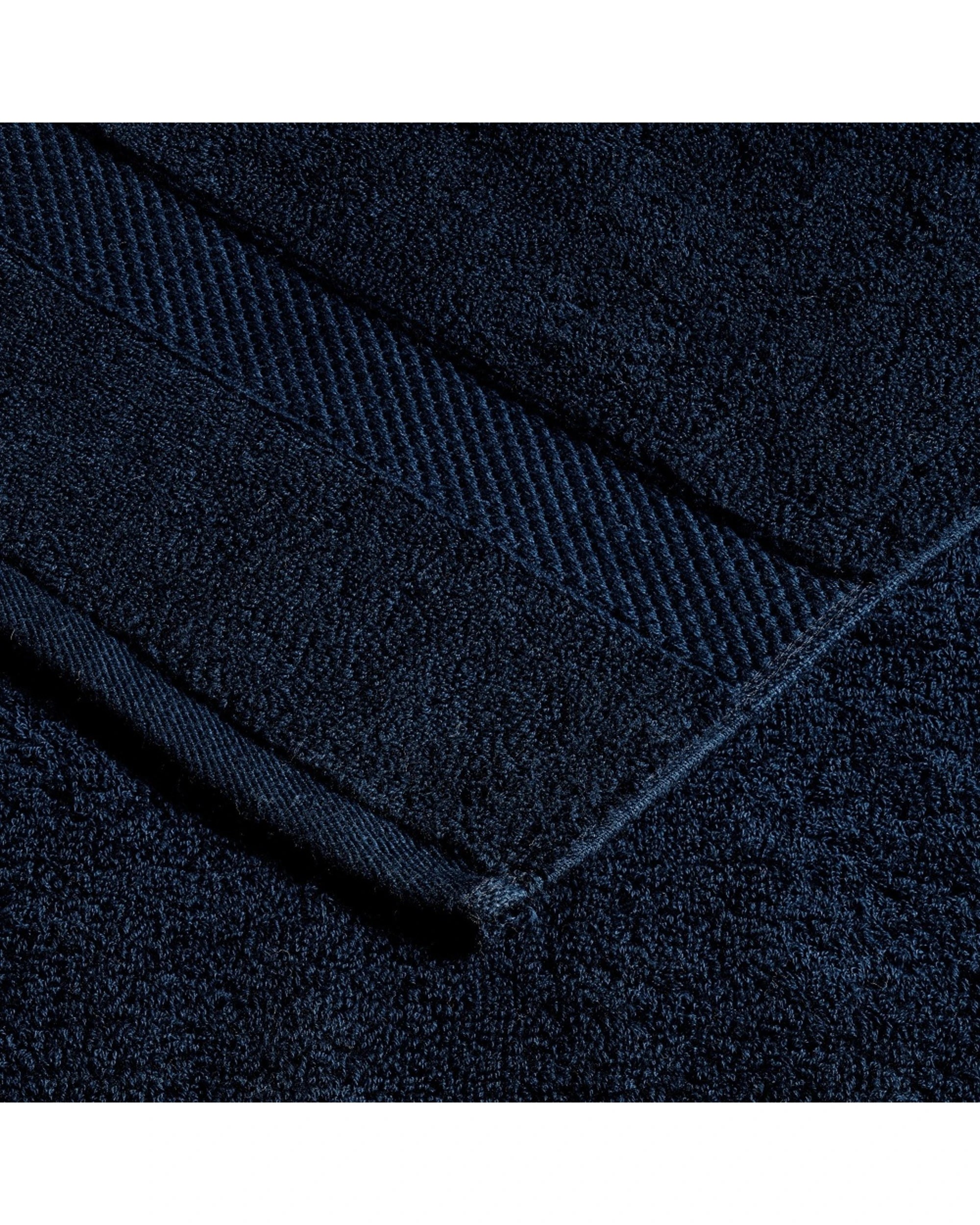 2 Bedding co Egyptian Cotton Luxury Bath Sheet 700GSM Navy - Blue, 2 of 5