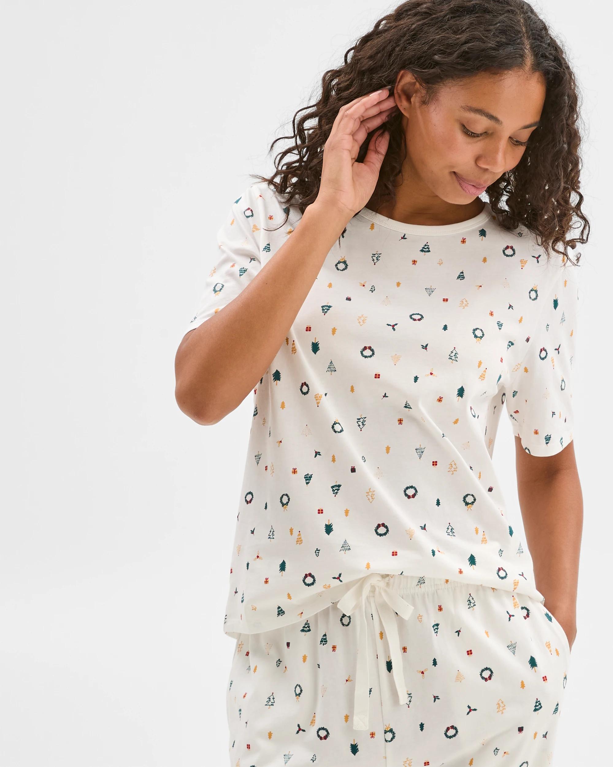 7 Target Christmas Australian Cotton Womens Pyjama Set CHRISTMAS DITSY, 7 of 7