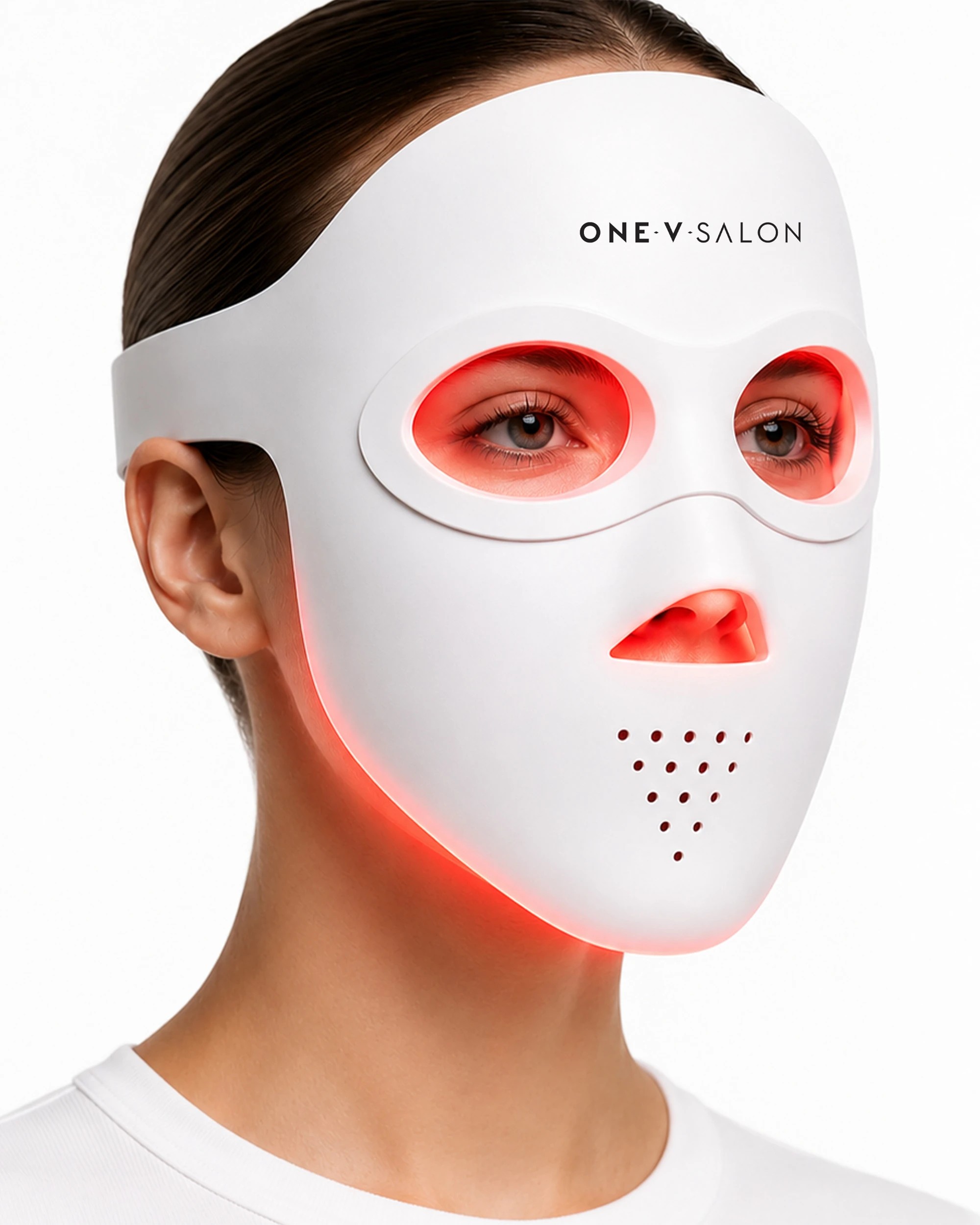 4 One-V-Salon 3D LED Contouring Face Mask, 4 of 10