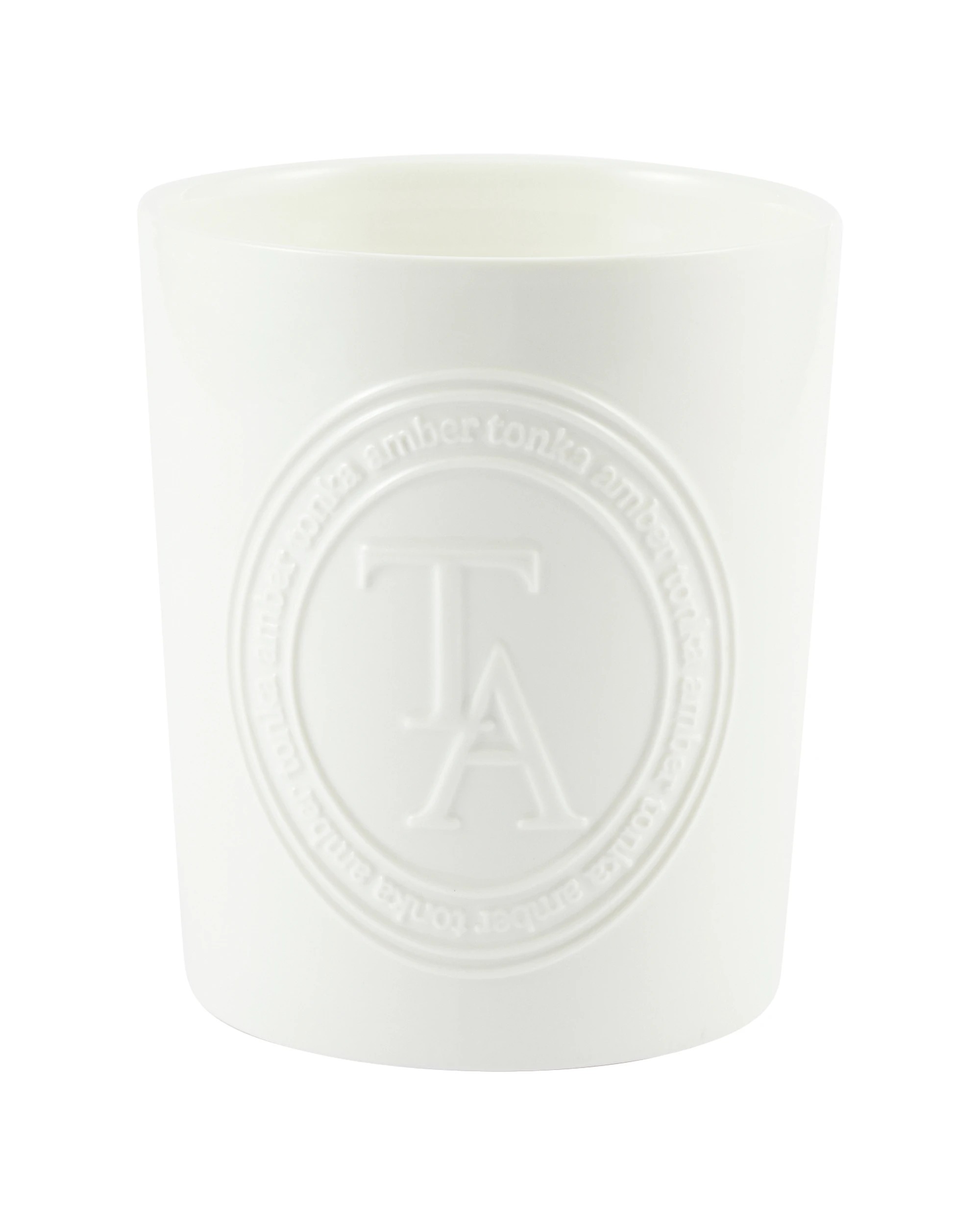 2 XL Amber Tonka Soy Wax Ceramic Candle, 2 of 6