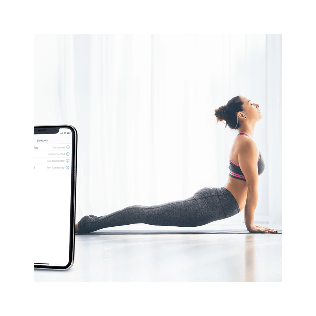 9 Hifuture Futuremate Open Ear Air Conduction Enc Headphones W/ 2-mic - Grey, 9 of 10