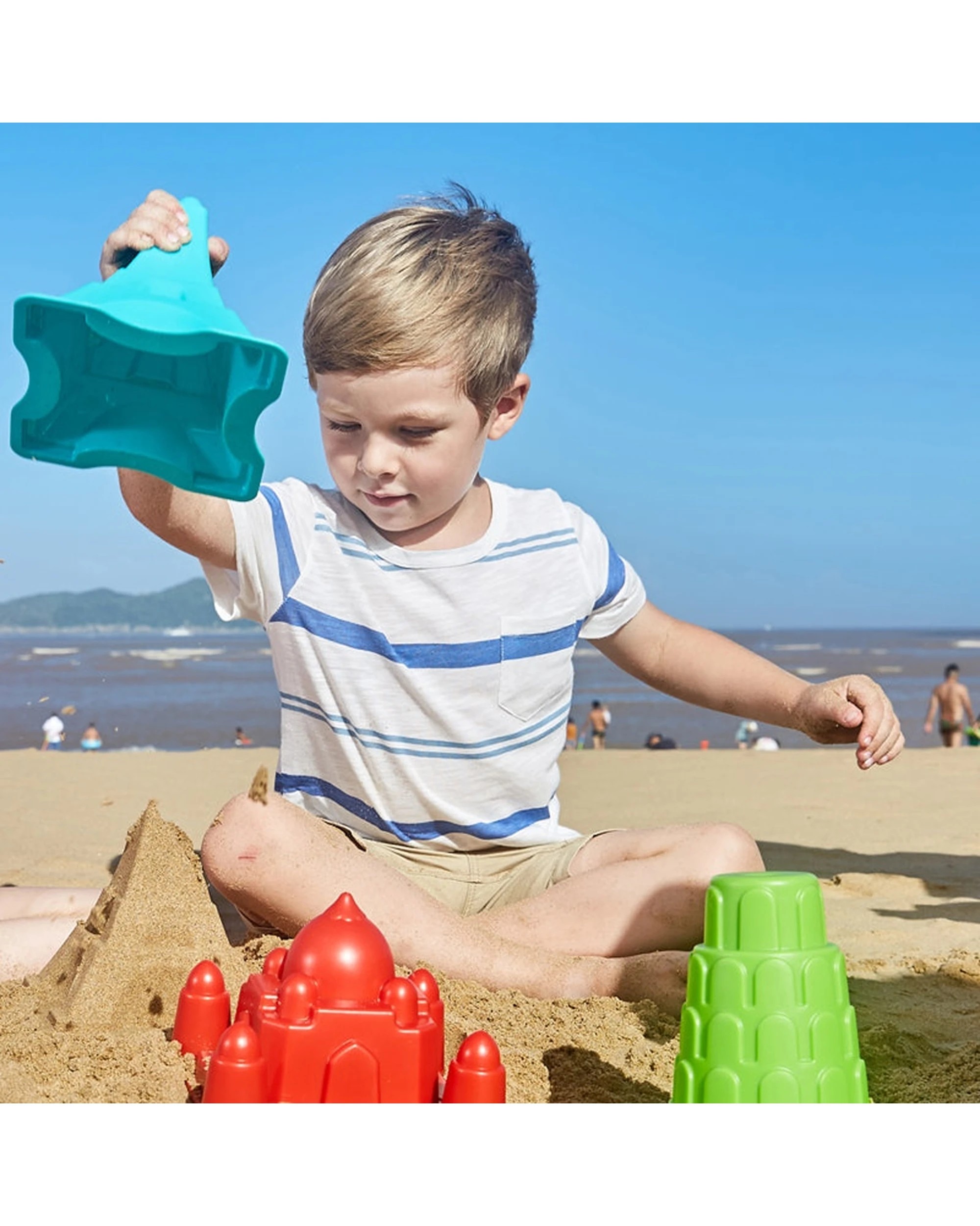 3 Hape Leaning Tower Of Pisa Building Sandpit Mould Educational Kids Toy - Plain, 3 of 3