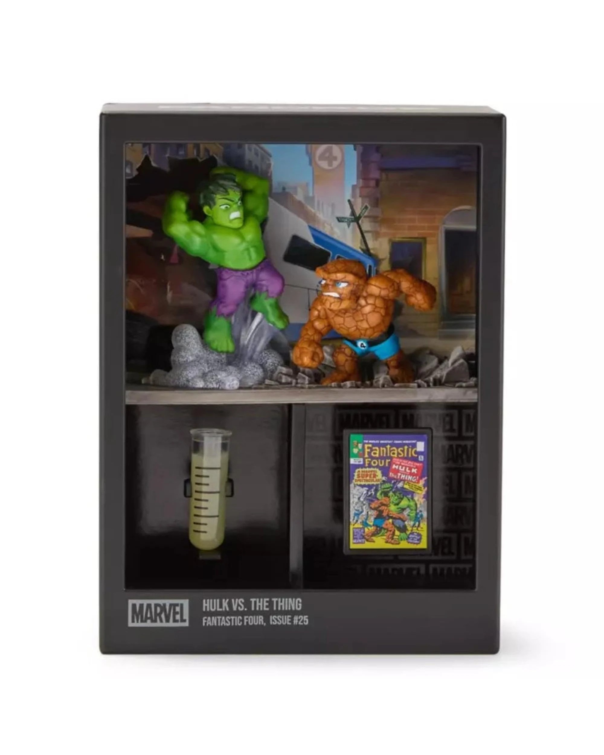 2 Fandrop Marvel MV05 Hulk vs The Thing 2 Figure Diorama, 2 of 5