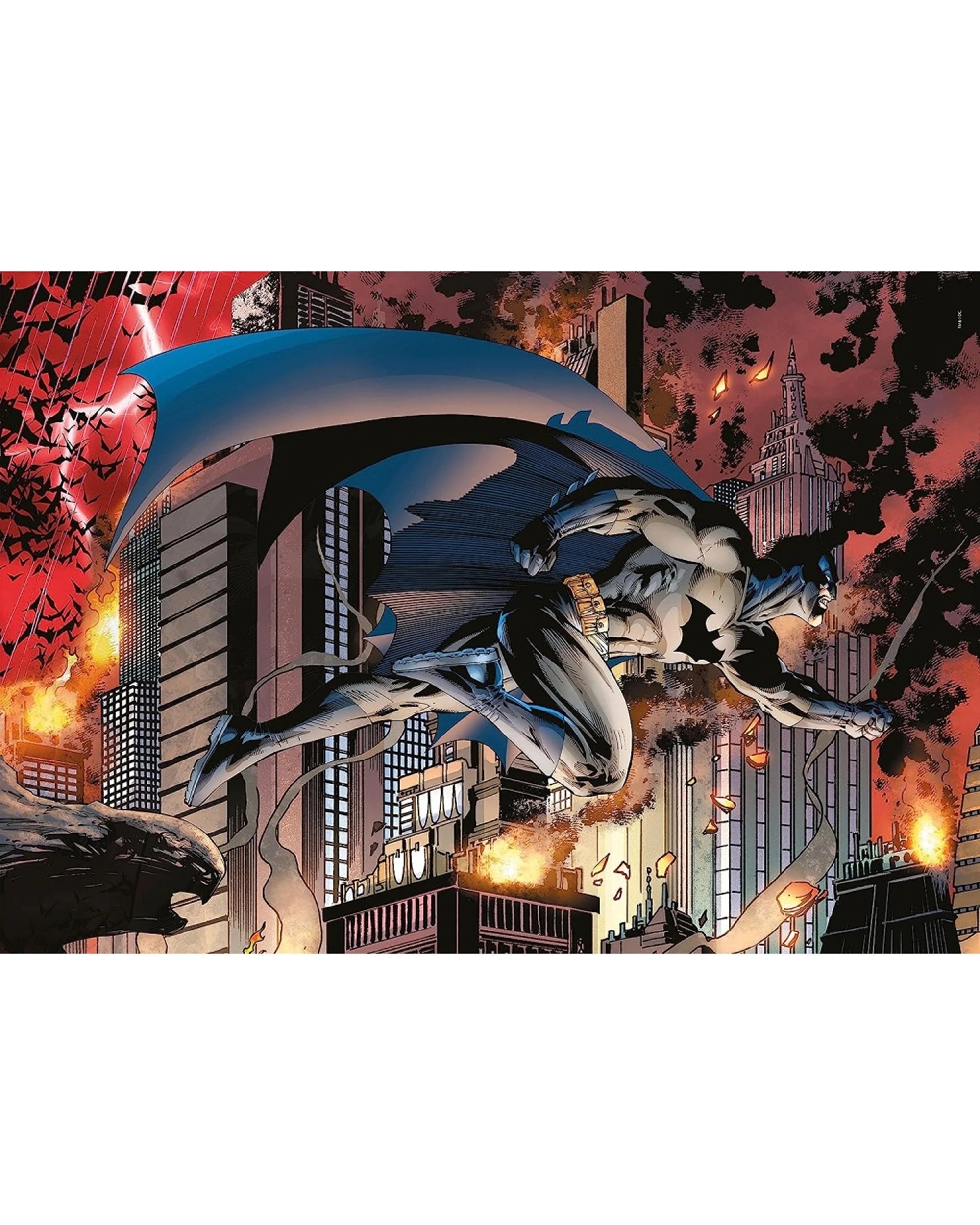 2 Clementoni 1000pc Batman Briefcase Jigsaw Puzzle Set 69x50cm - Multi, 2 of 3