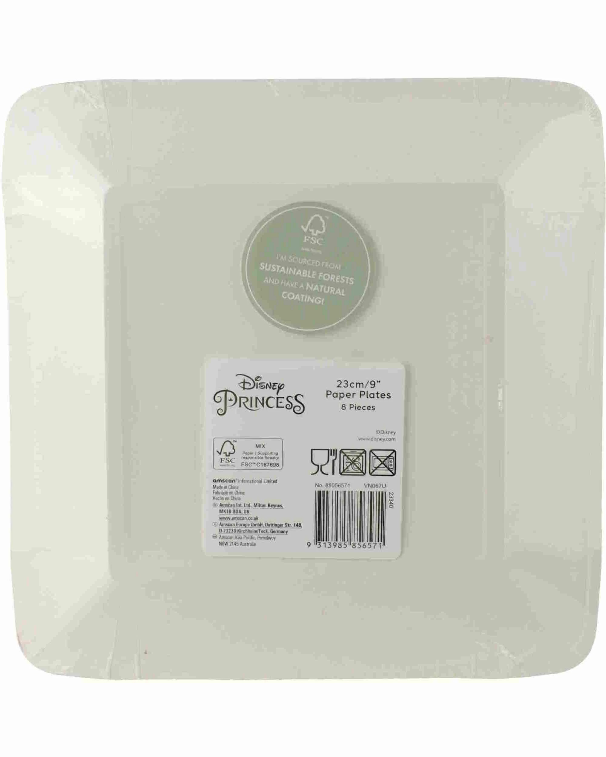 2 Disney Moana Large Square Paper Plates Pack of 8, 2 of 2