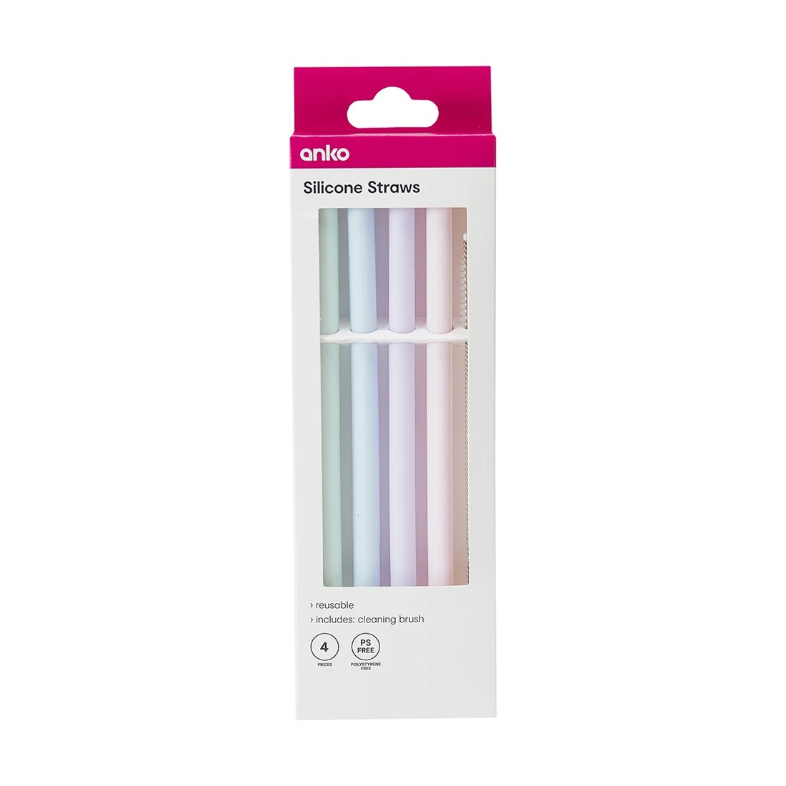 7 4 Pack Silicone Straws, 7 of 7