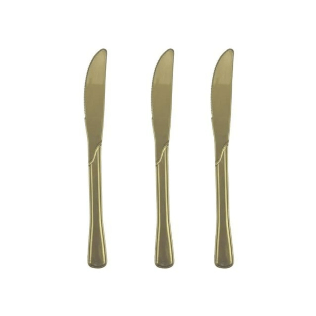 1 Alpen Reusable Knives Pack of 20 - Gold, 1 of 3