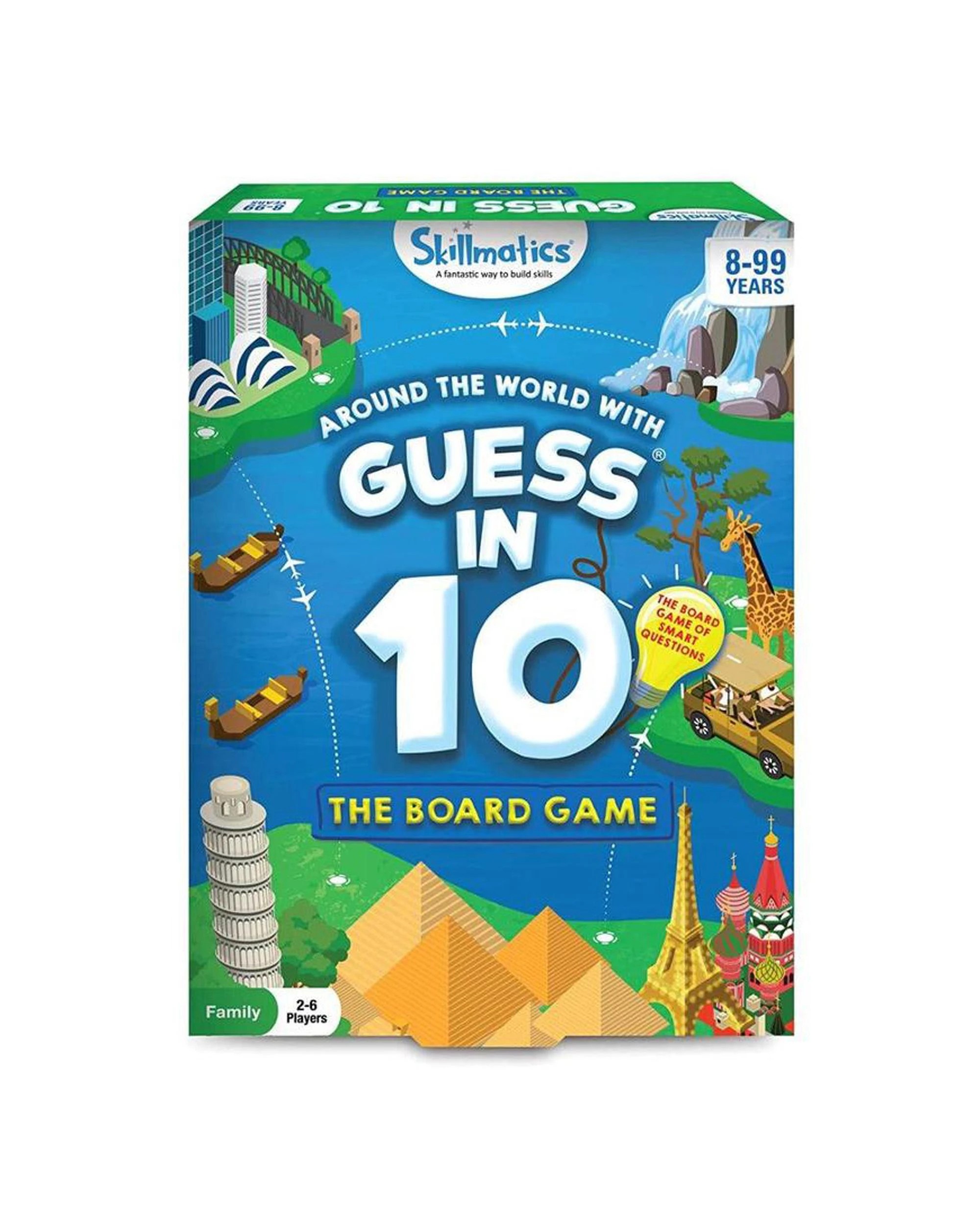 1 Skillmatics Around the World with Guess in 10 Board Game, 1 of 4