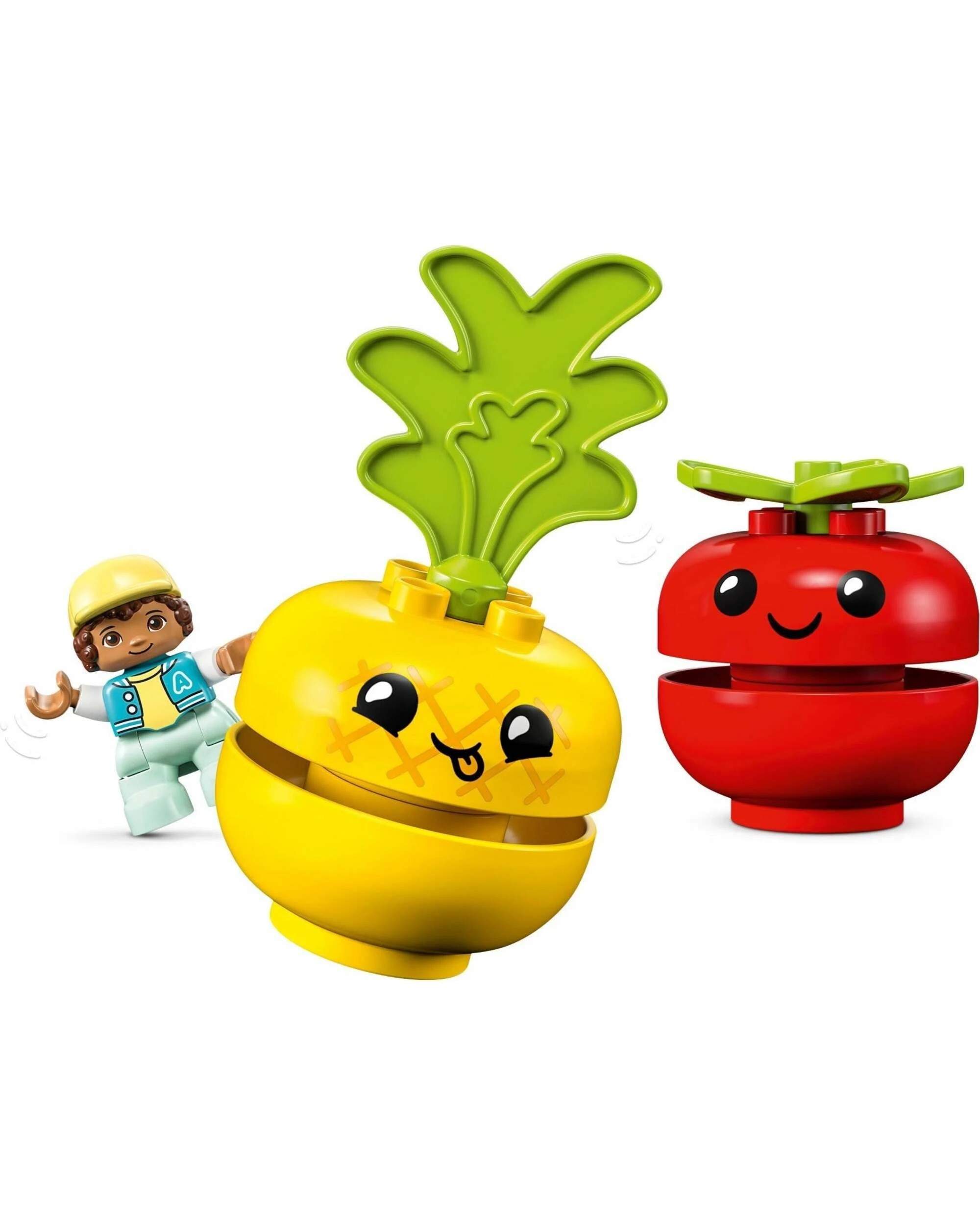 3 LEGO DUPLO My First Fruit and Vegetable Building Toy, 3 of 5