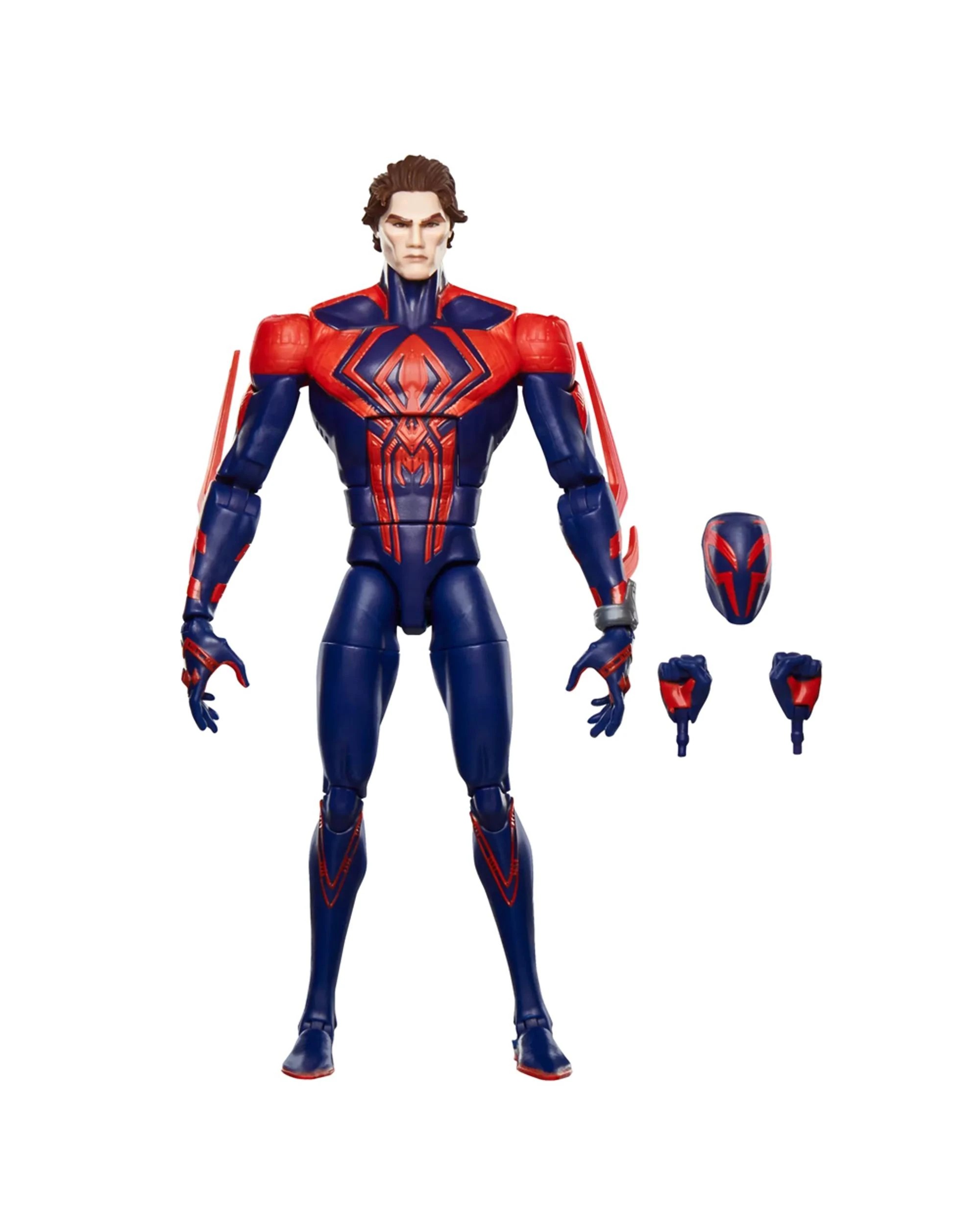 8 Hasbro Marvel Legends Series: Spider-Man Across the Spider-Verse Spider-Man 2099, 8 of 9