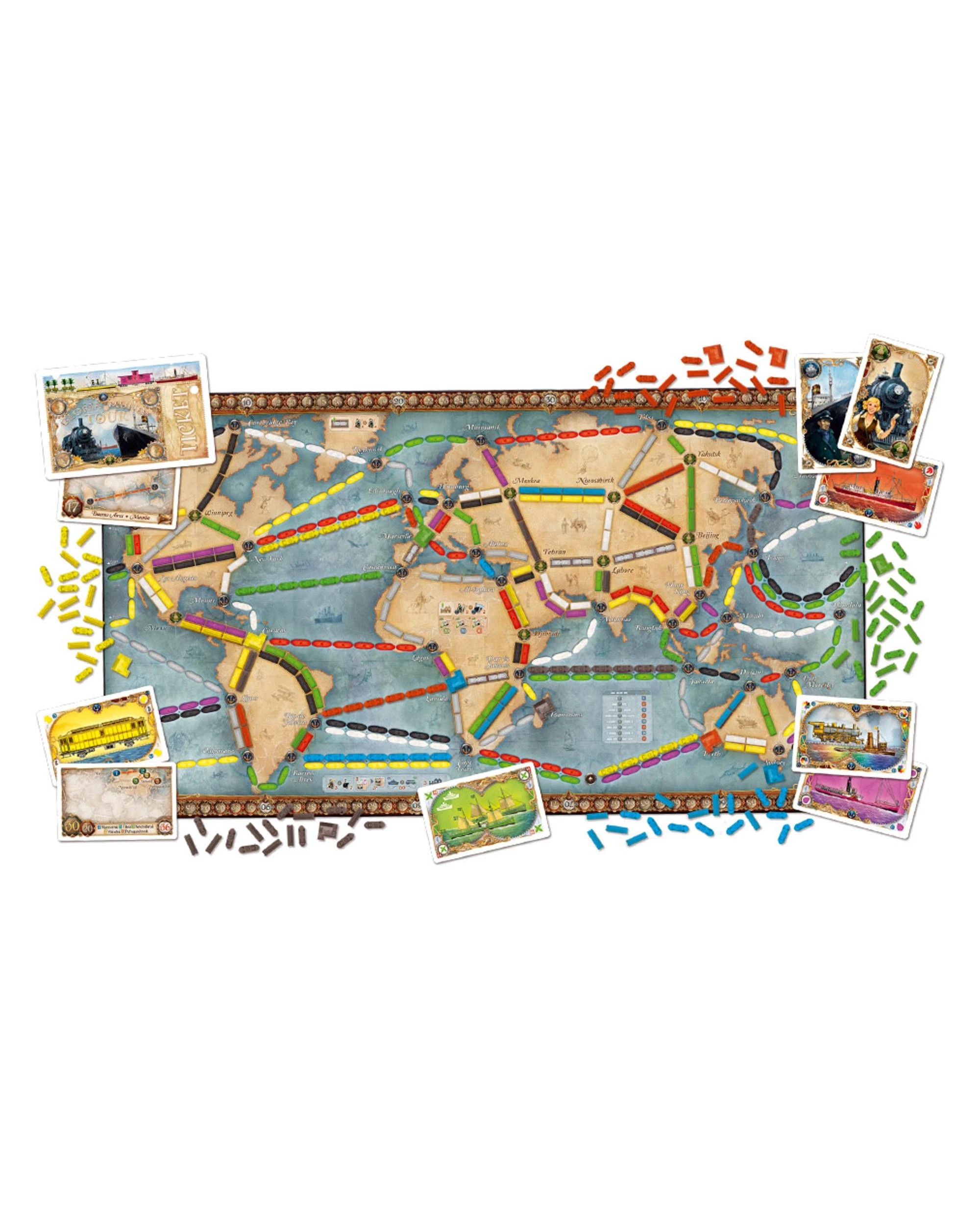 3 Ticket To Ride: Rails and Sails Board Game, 3 of 3