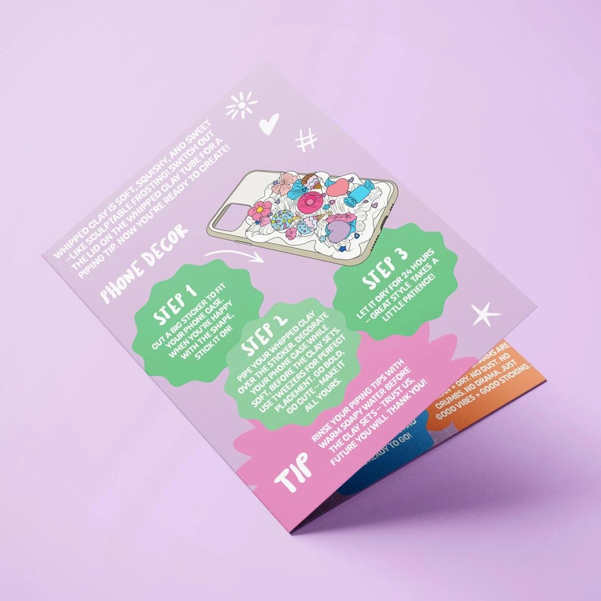 6 Oh My Craft! Tech Decor and Accessories Whipped Clay Kit, 6 of 9