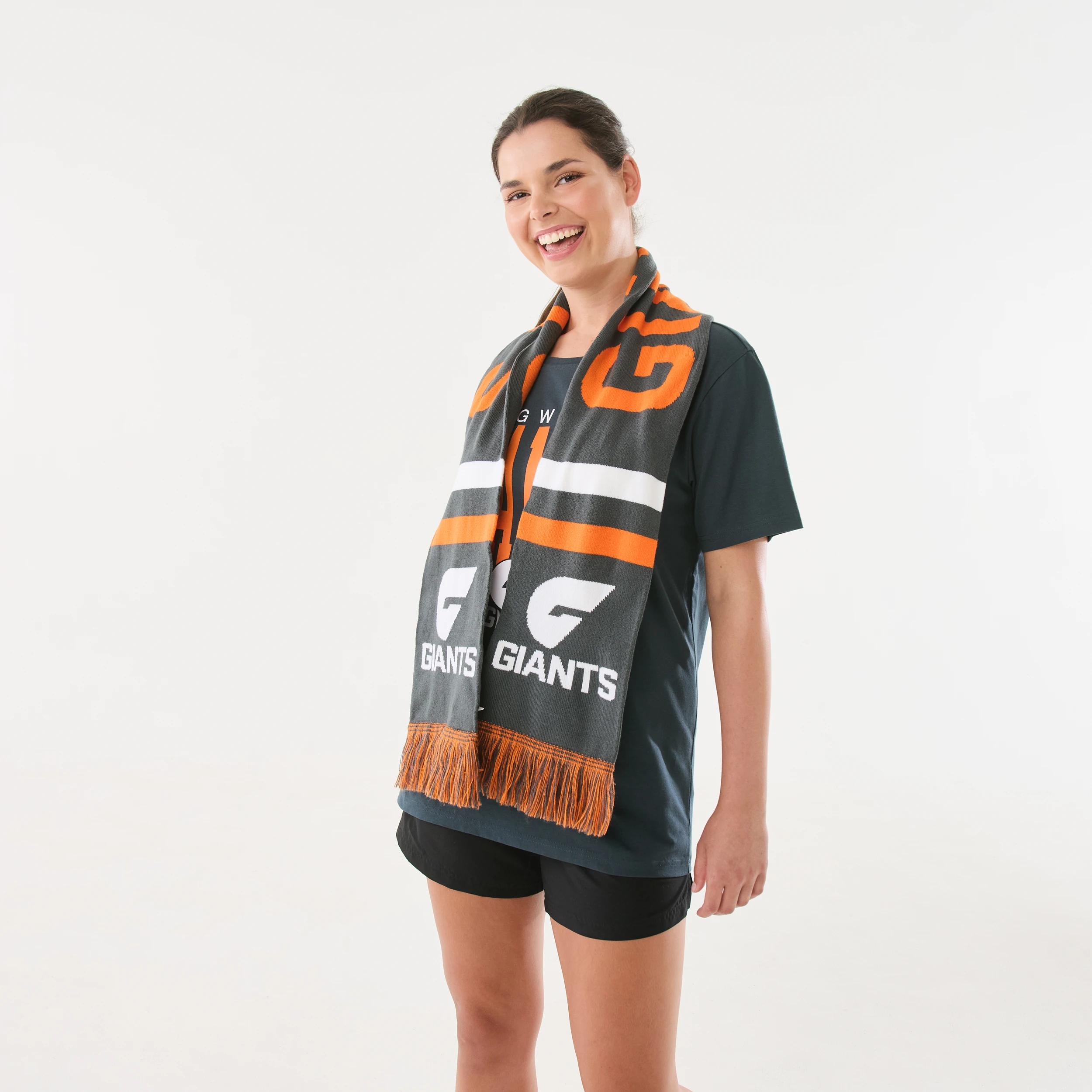 1 Official AFL Adult Scarf Gws Giants, 1 of 4