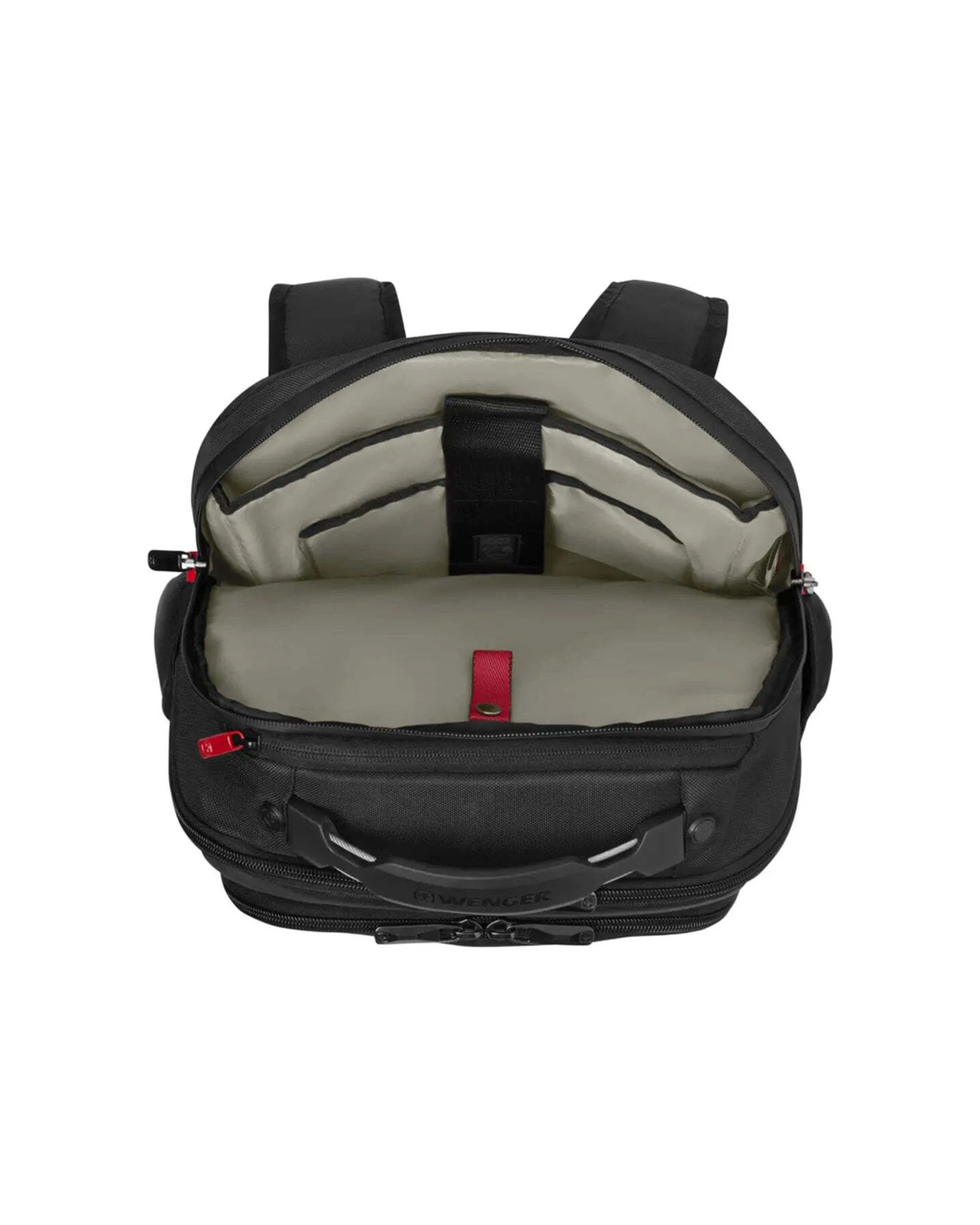 5 Wenger Altair 15.6in Laptop Backpack Triple Protect QuickAccess Pocket Polyester 22L - Black, 5 of 7