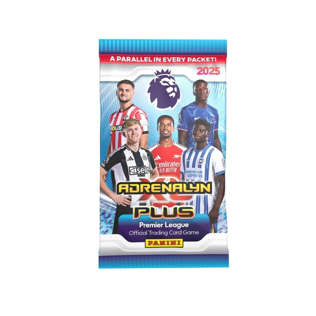 2 Panini EPL Adrenalyn XL Plus 2025 Trading Card Game Booster Pack - Assorted, 2 of 5