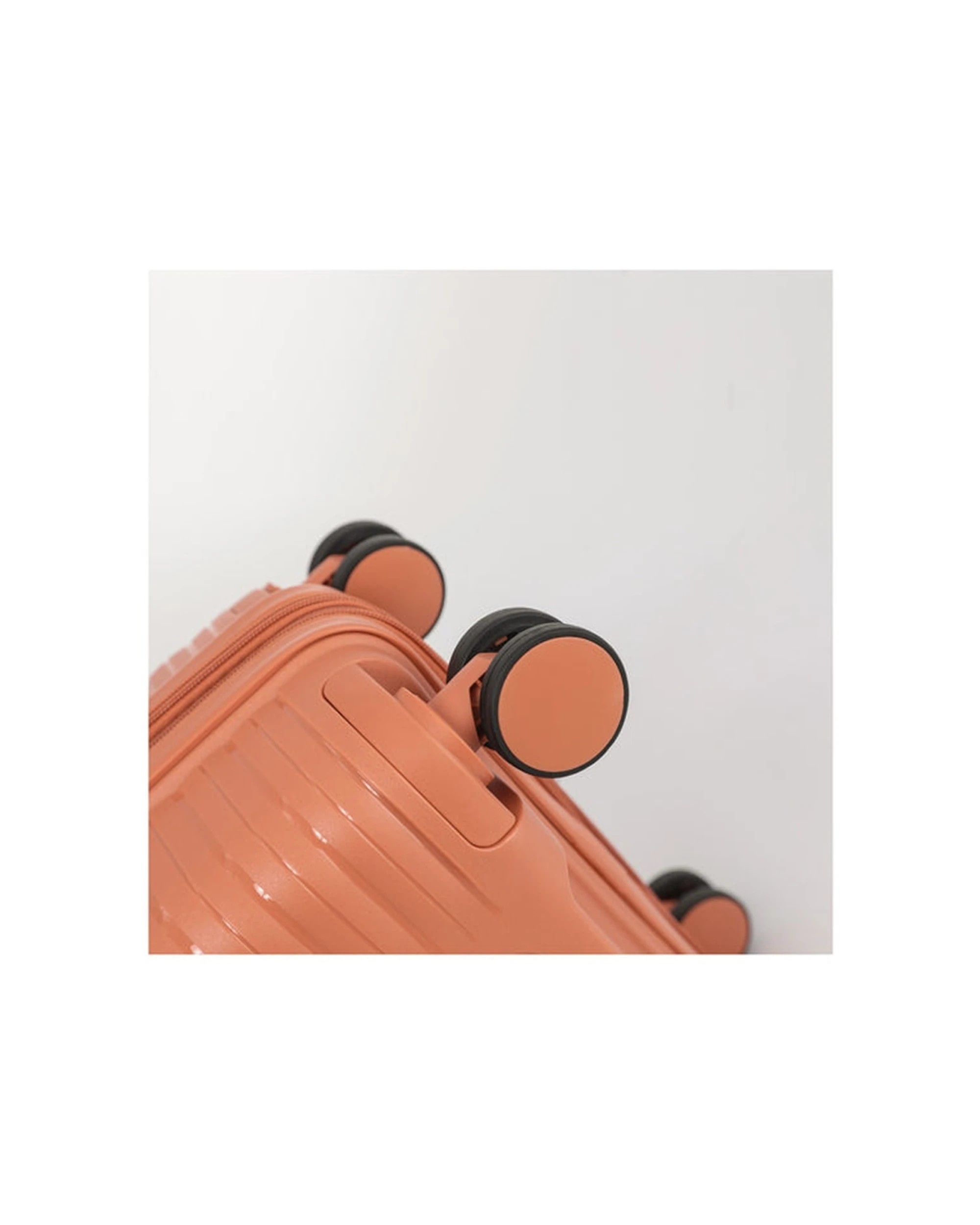 4 Tosca Astro Onboard Case Hard Shell Carry-On Suitcase Durable Travel 75cm Rust - Orange, 4 of 4