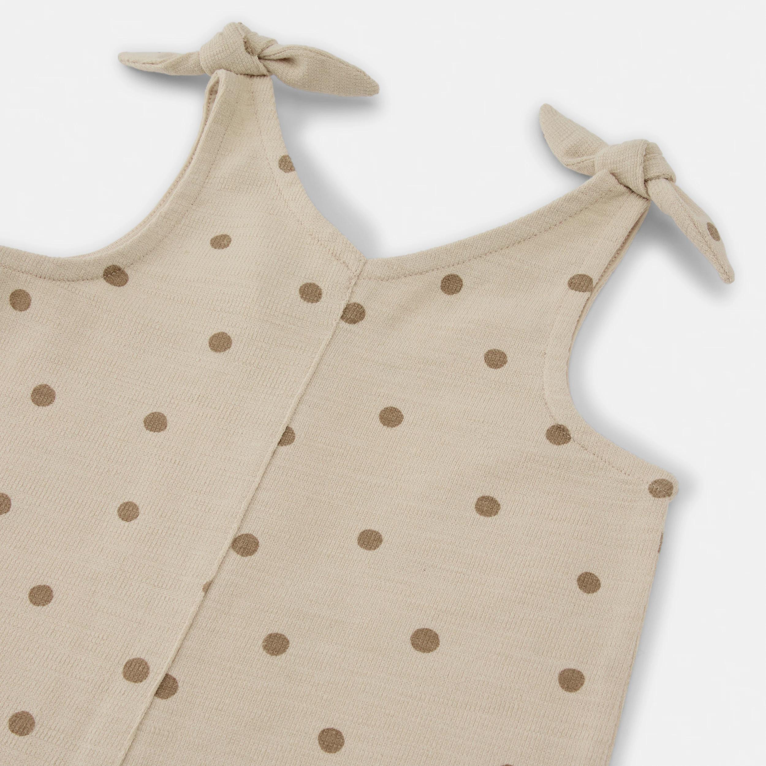 3 Sleeveless Slub Romper Ecru Spt, 3 of 5