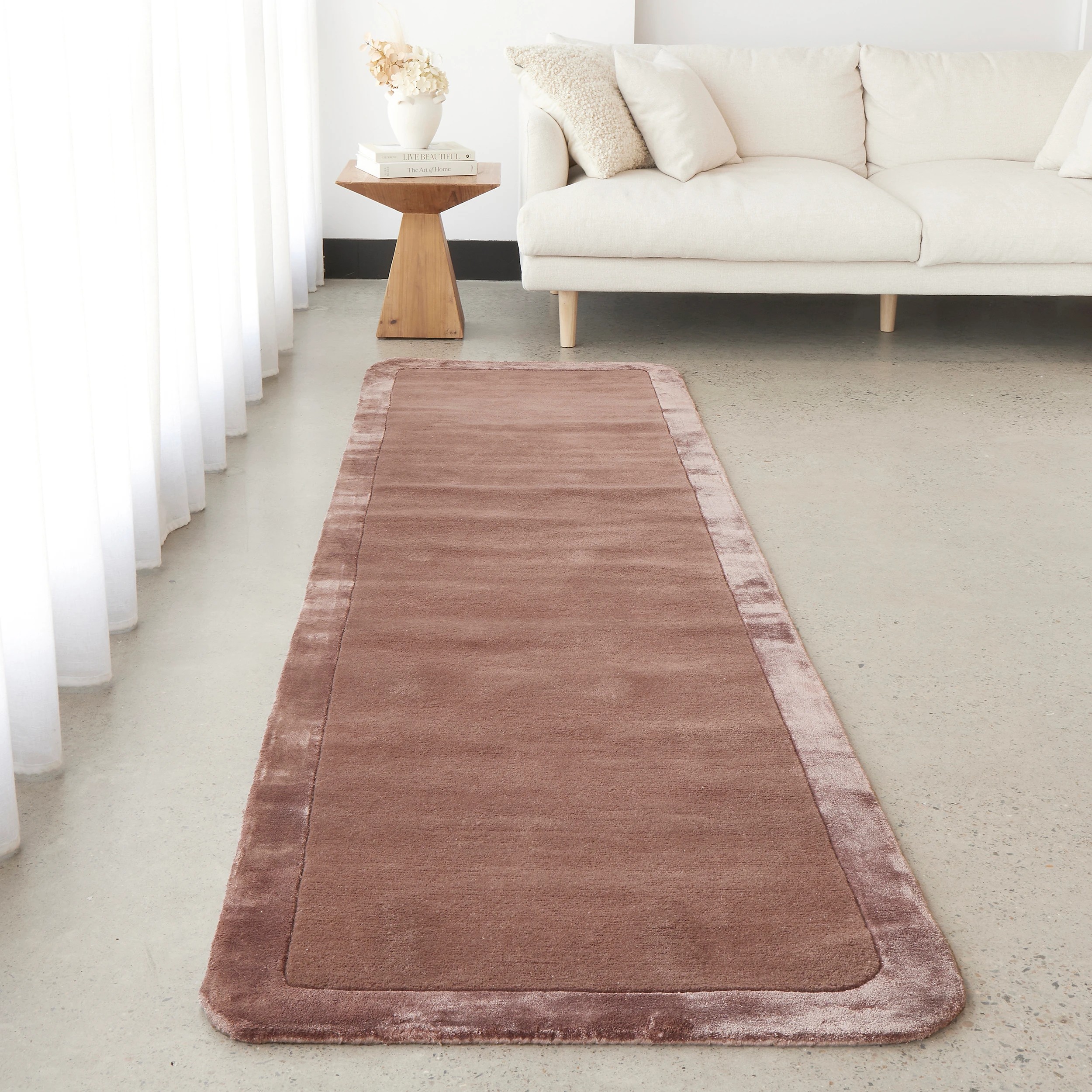 1 Common Ground Rugs Nexus 300x80cm - Medium Runner Rug - Blue, 1 of 7