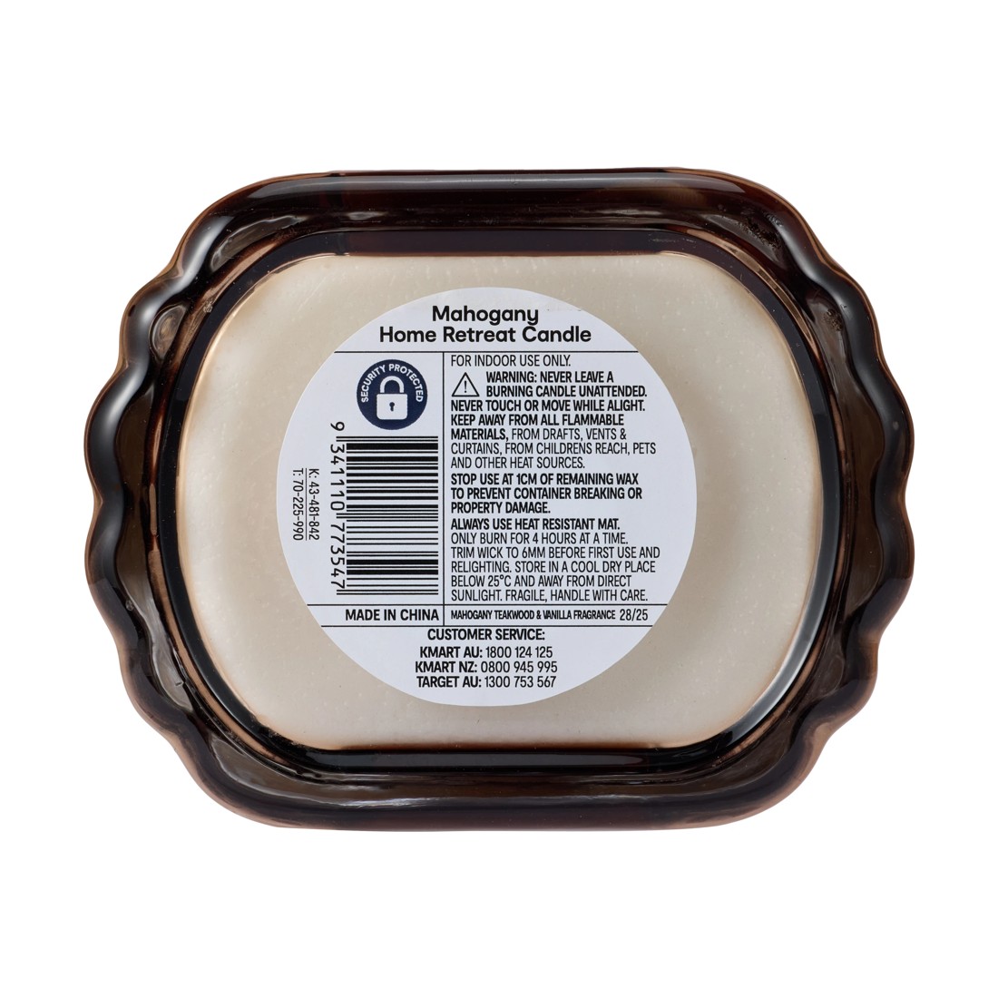 5 Mahogany Home Retreat Glass Candle, 5 of 5