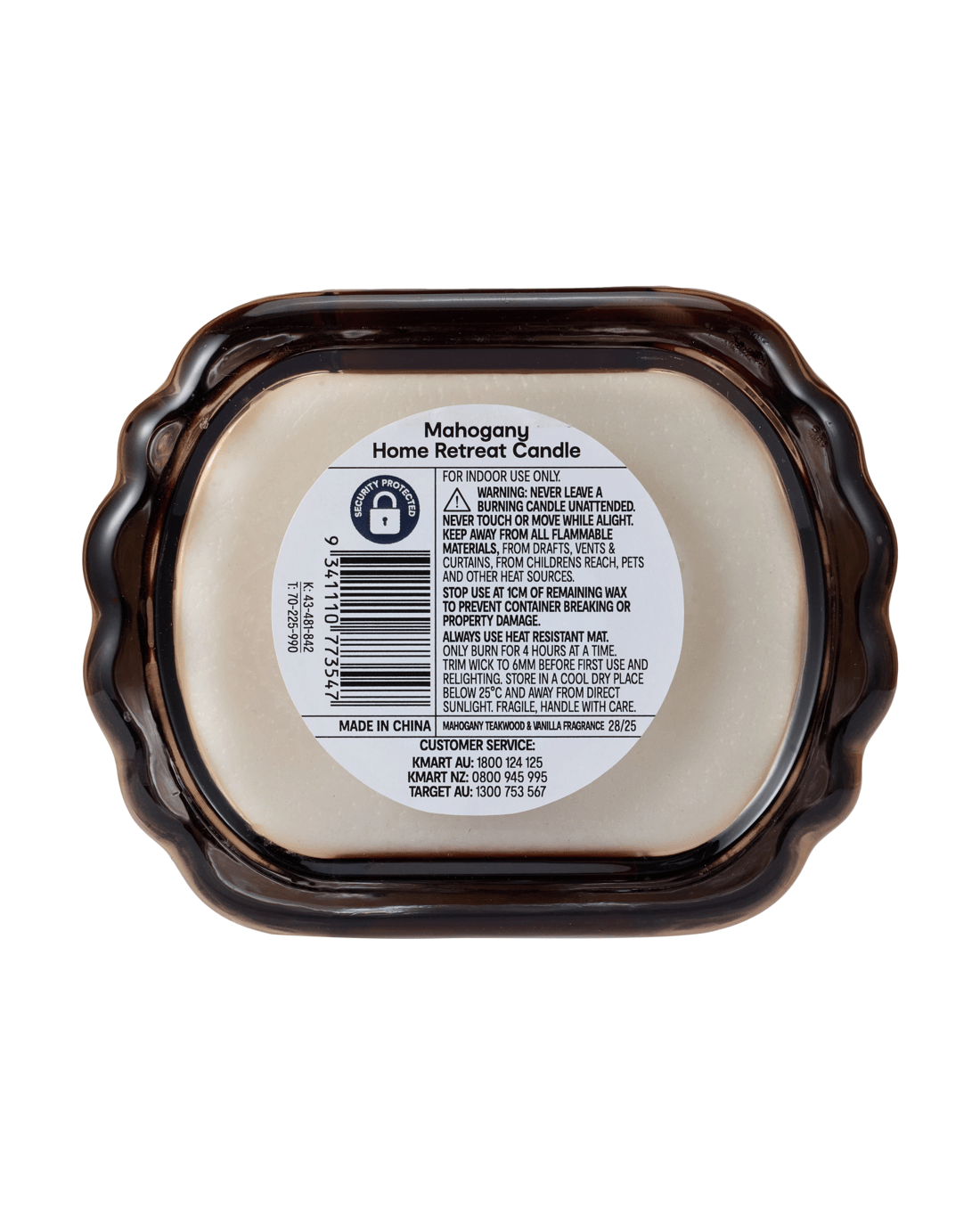 5 Mahogany Home Retreat Glass Candle, 5 of 5