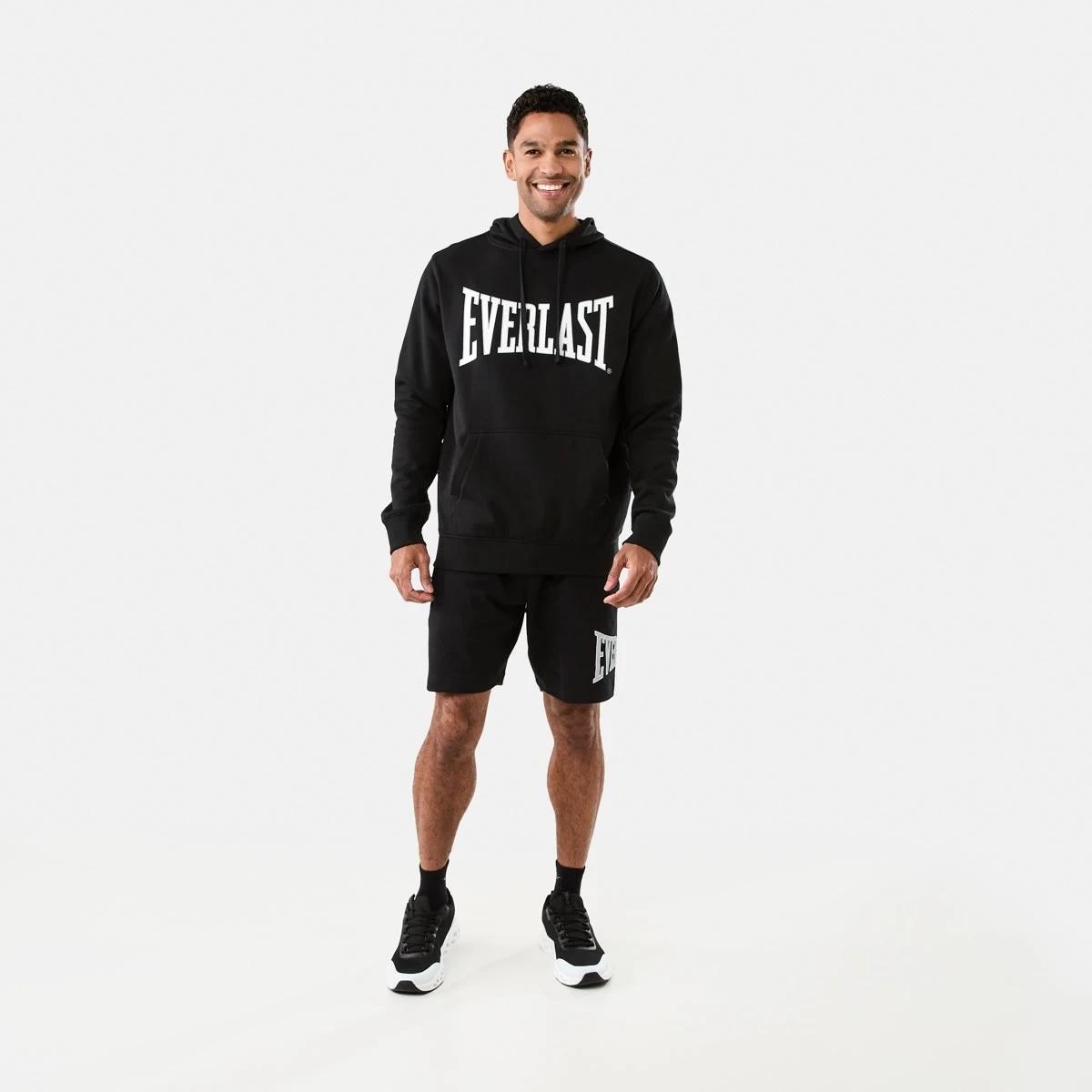 7 Everlast Mens Classic Sport Hoodie EVER CLASSIC BLACK, 7 of 7
